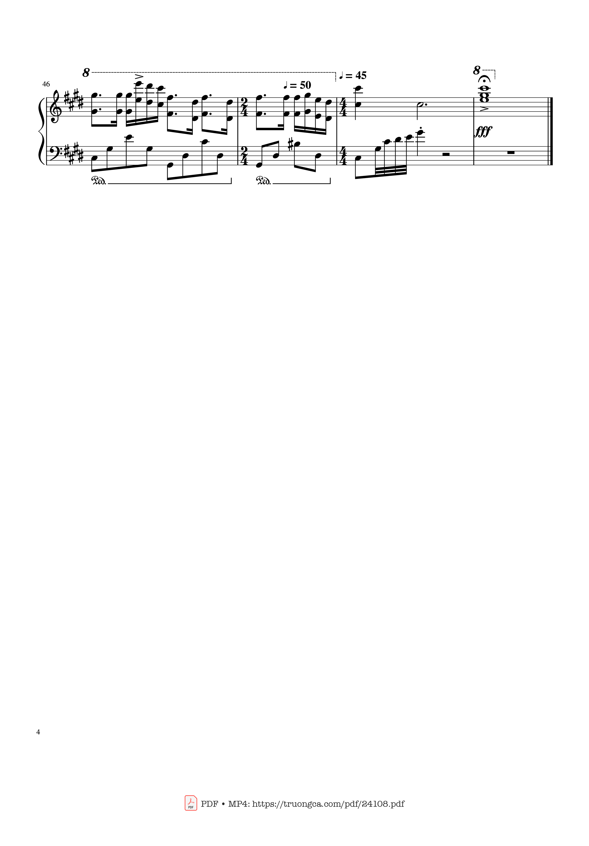 Trang 4 của Sheet nhạc PDF bài hát Hungarian Sonata Sheet Piano - Franklin Hoàng
