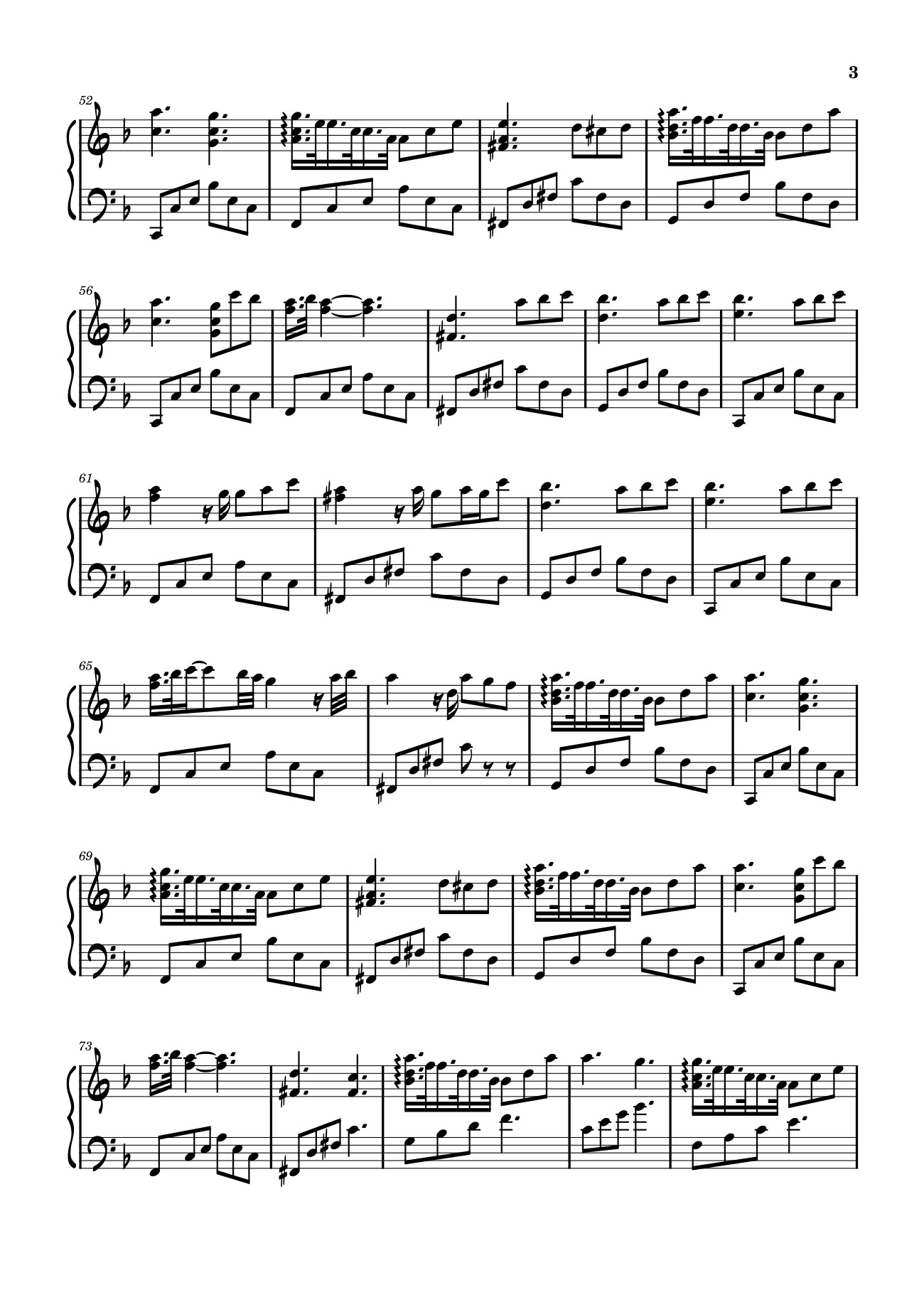 Trang 3 của Sheet nhạc PDF bài hát Only – Lee hi Sheet Piano - Lul i just use this