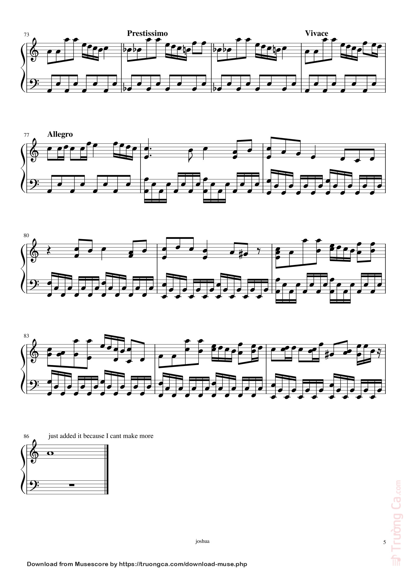 Trang 5 của Sheet nhạc PDF bài hát undertale lastbreath phase 3 Sheet Piano - Gmjlovely
