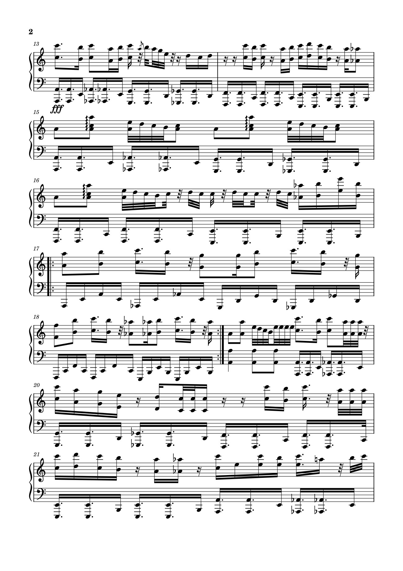 Trang 2 của Sheet nhạc PDF bài hát An enigmatic encounter Sheet Piano - Mr.Sal