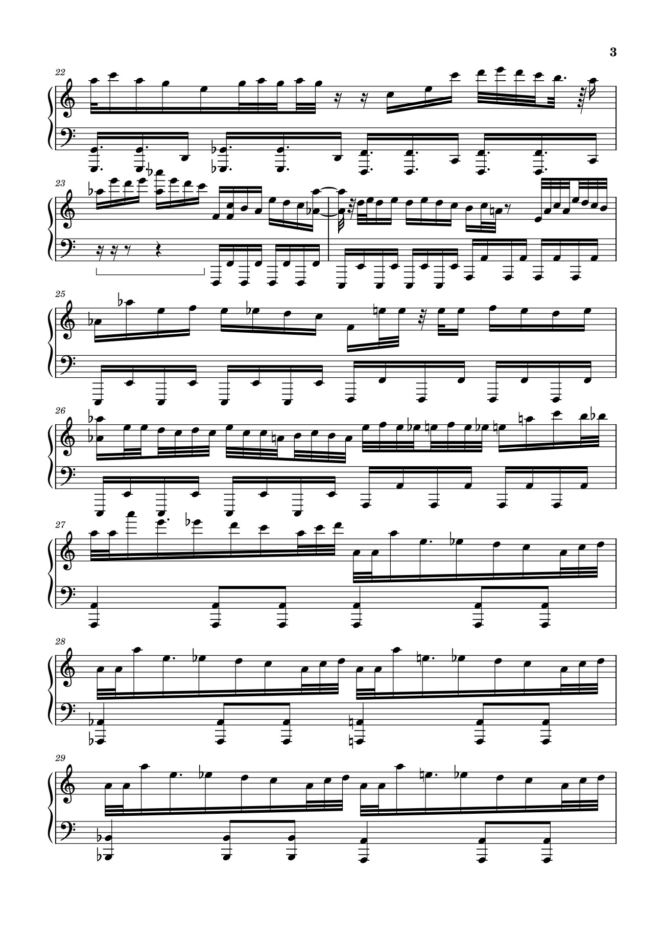 Trang 3 của Sheet nhạc PDF bài hát An enigmatic encounter Sheet Piano - Mr.Sal