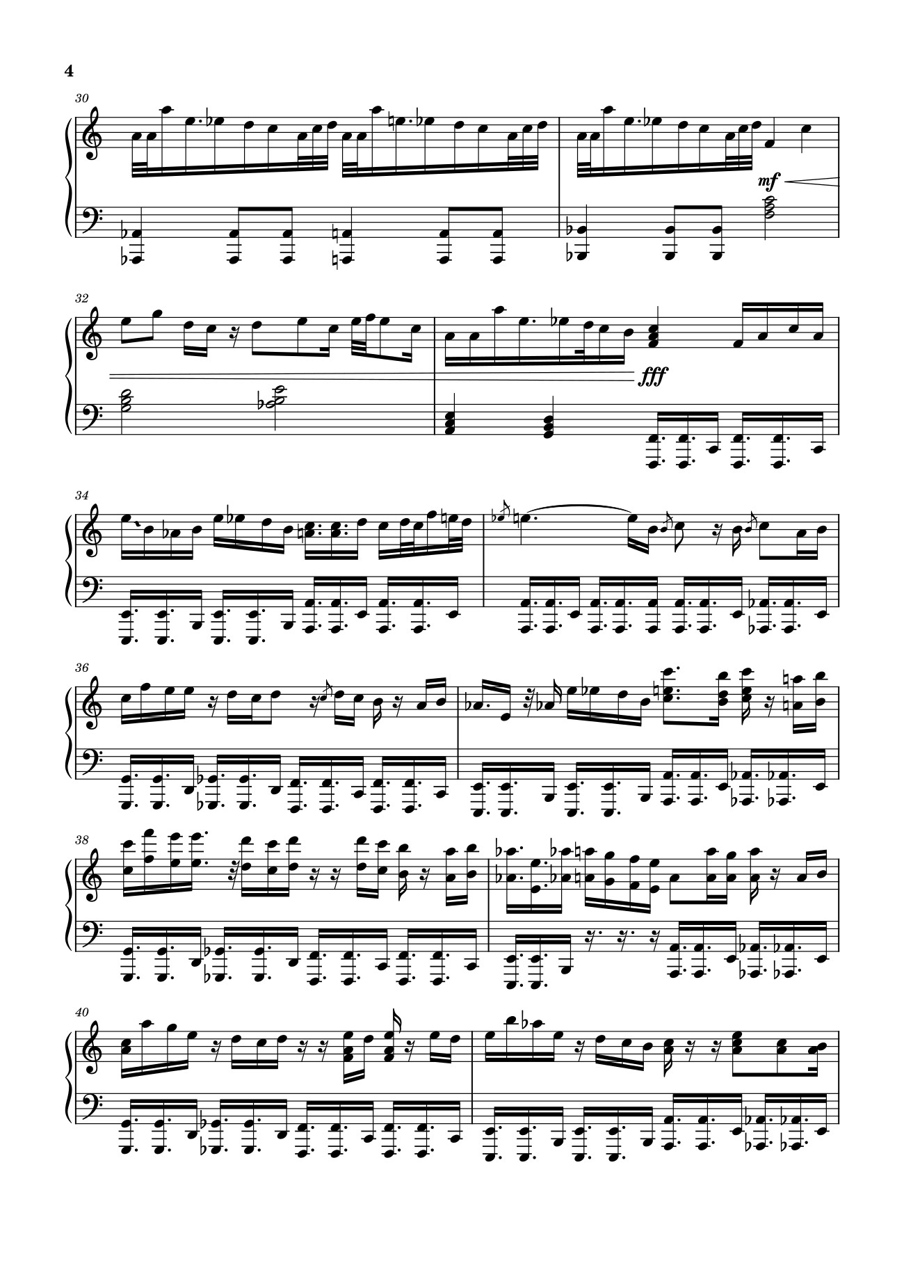 Trang 4 của Sheet nhạc PDF bài hát An enigmatic encounter Sheet Piano - Mr.Sal