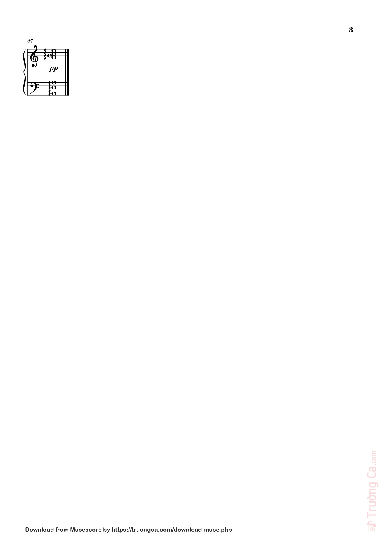 Trang 3 của Sheet nhạc PDF bài hát WINDY HILL Sheet Piano - Minhthomas