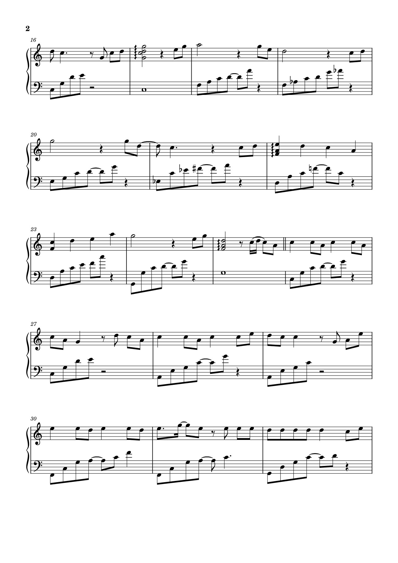 Trang 2 của Sheet nhạc PDF bài hát Sứ Thanh Hoa Sheet Piano - Huydv2298