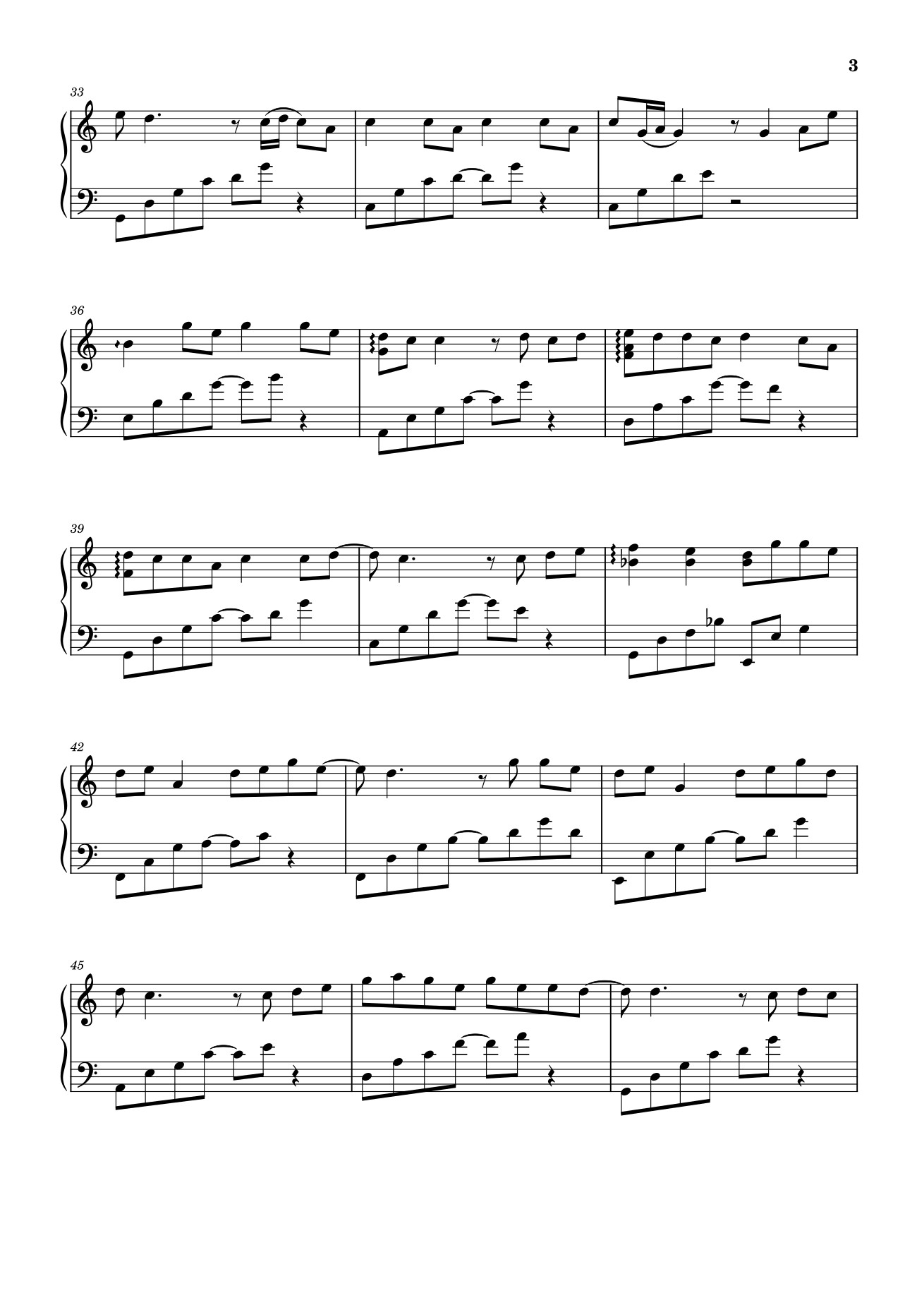 Trang 3 của Sheet nhạc PDF bài hát Sứ Thanh Hoa Sheet Piano - Huydv2298