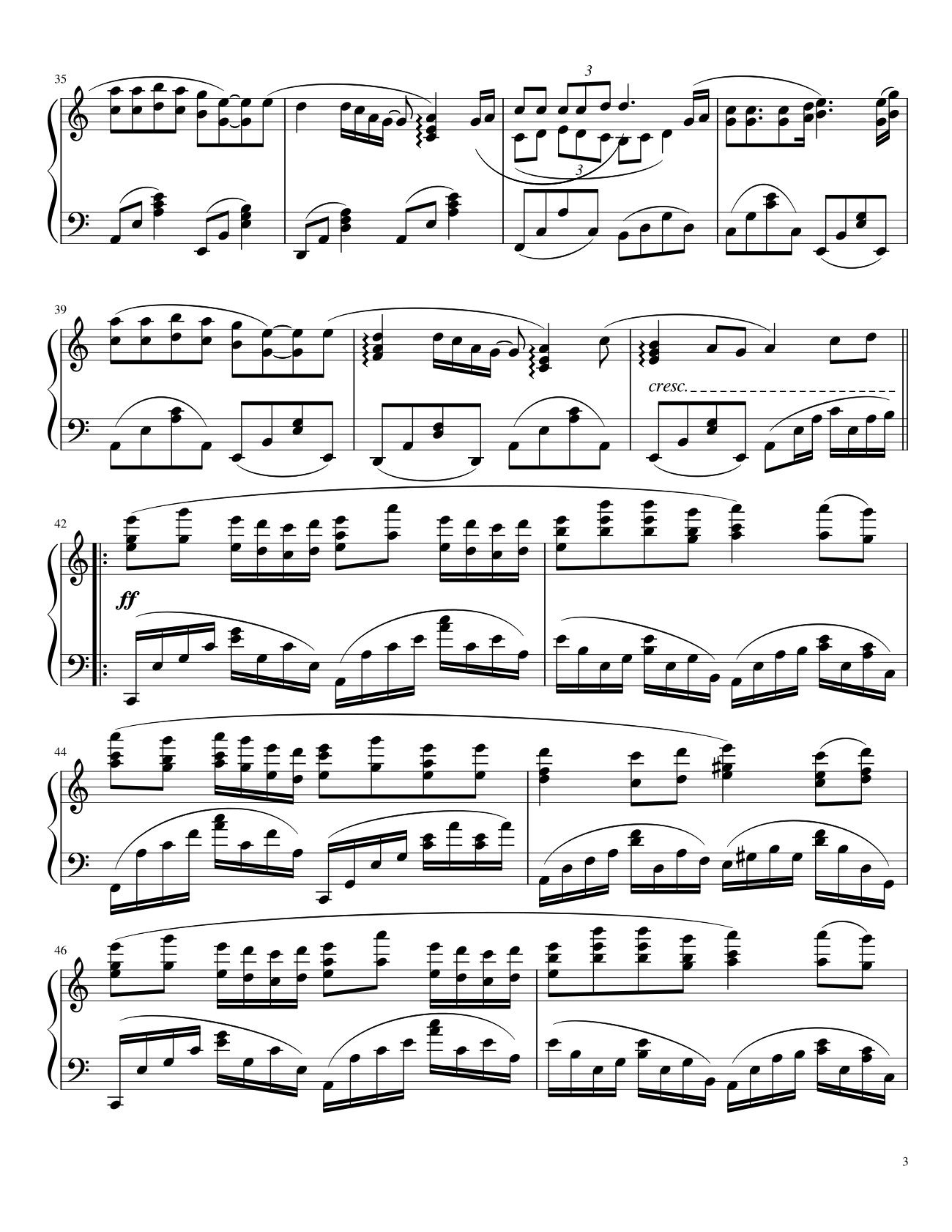 Trang 3 của Sheet nhạc PDF bài hát Người Tình Mùa Đông Sheet Piano - Minhjirachi