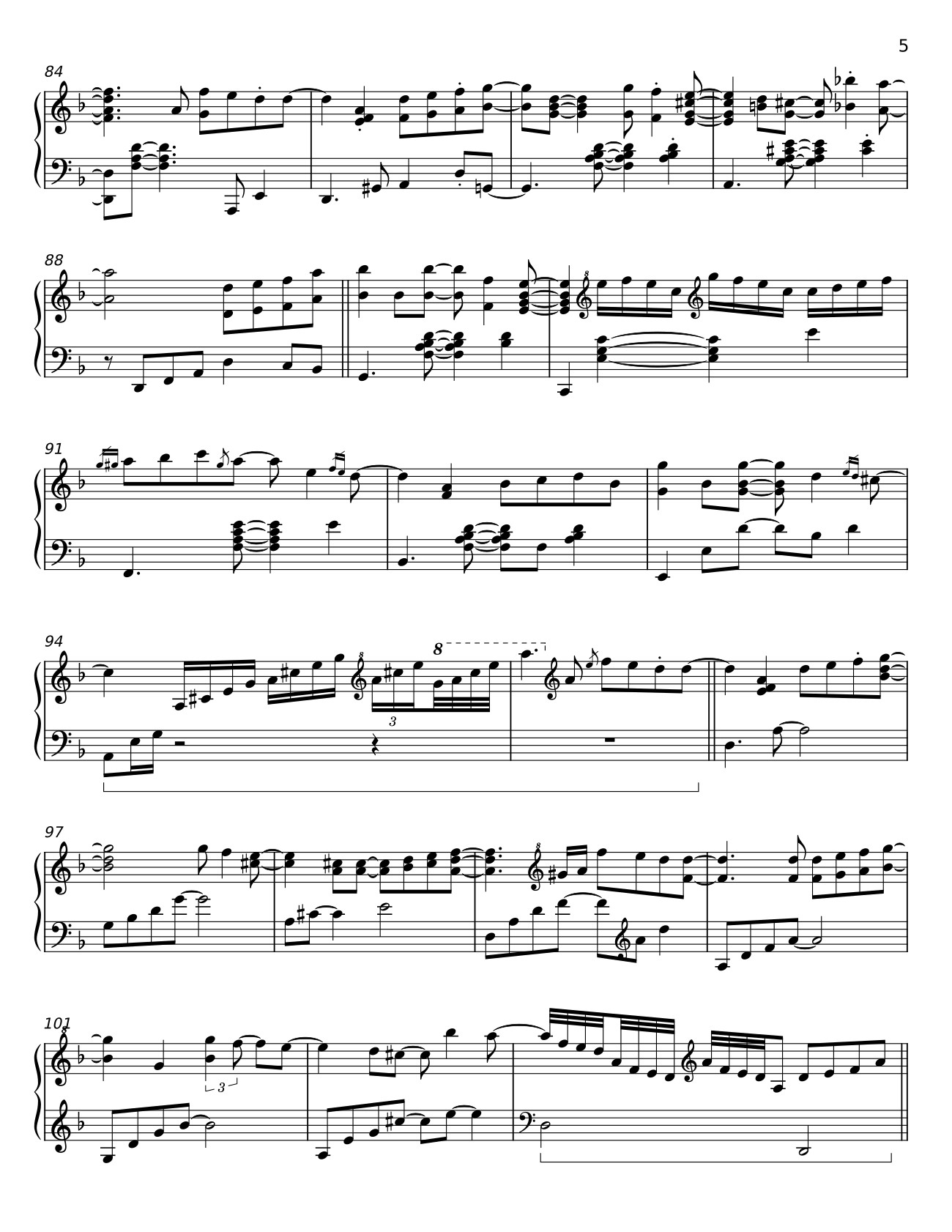 Trang 5 của Sheet nhạc PDF bài hát Người Hãy Quên Em Di Sheet Piano - Khac Hung
