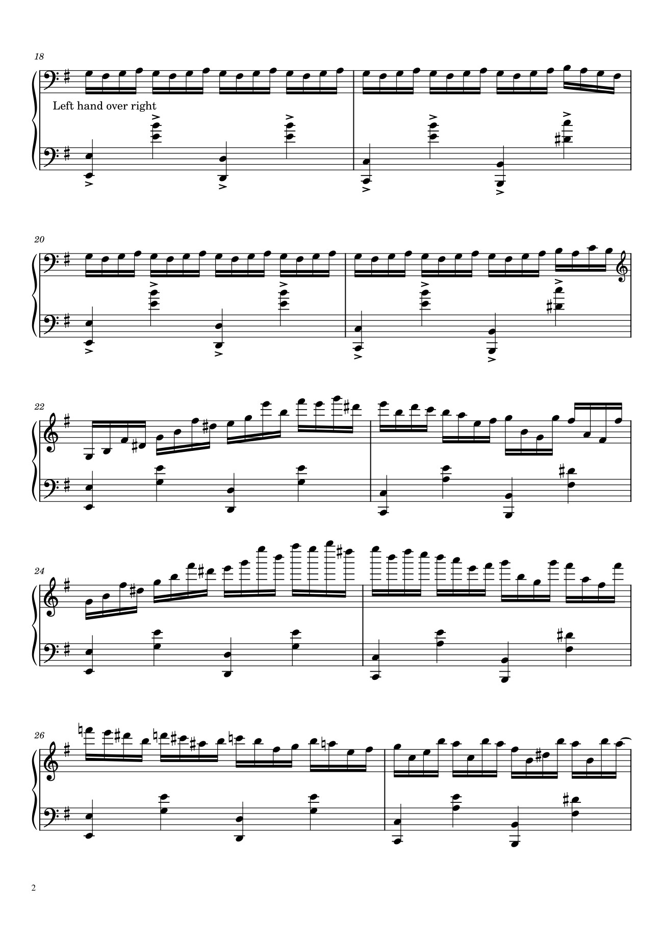 Trang 2 của Sheet nhạc PDF bài hát Time Travel Theme Sheet Piano - Jay Chou