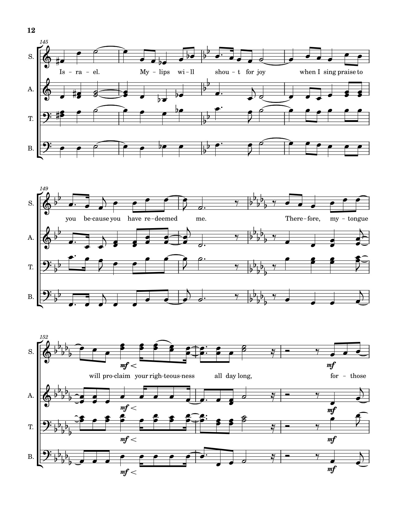 Trang 12 của Sheet nhạc PDF bài hát Psalm 71 Sheet Guitar TAB - Rjb4jesus