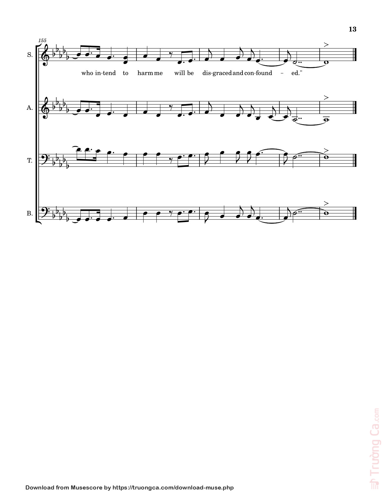 Trang 13 của Sheet nhạc PDF bài hát Psalm 71 Sheet Guitar TAB - Rjb4jesus