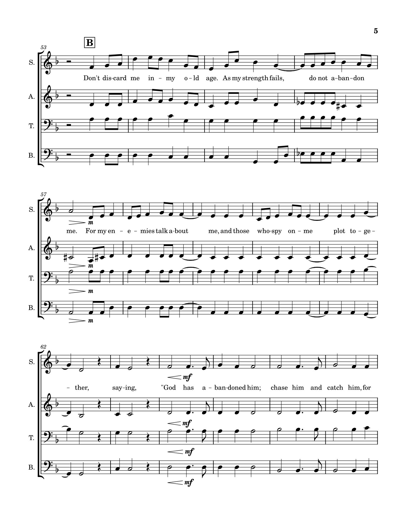 Trang 5 của Sheet nhạc PDF bài hát Psalm 71 Sheet Guitar TAB - Rjb4jesus