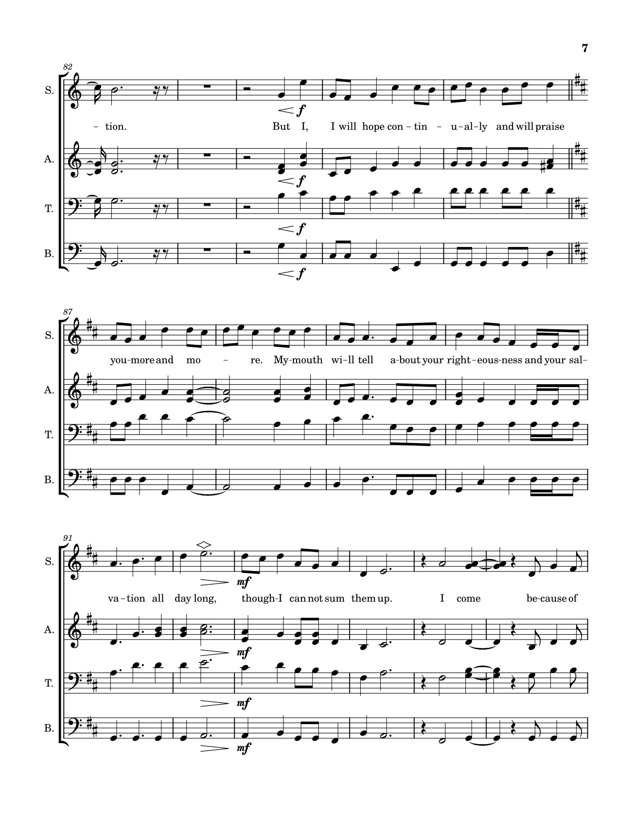 Trang 7 của Sheet nhạc PDF bài hát Psalm 71 Sheet Guitar TAB - Rjb4jesus