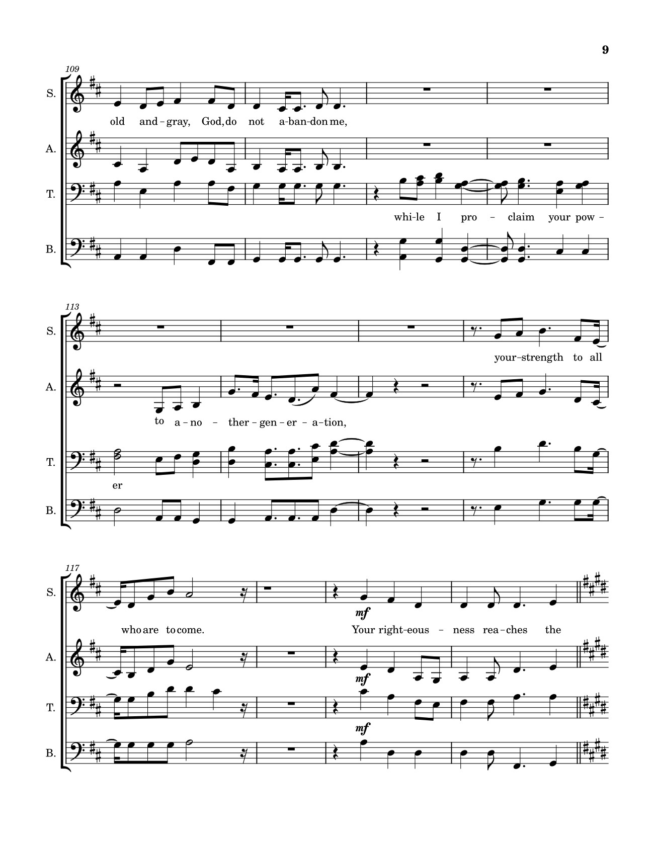Trang 9 của Sheet nhạc PDF bài hát Psalm 71 Sheet Guitar TAB - Rjb4jesus