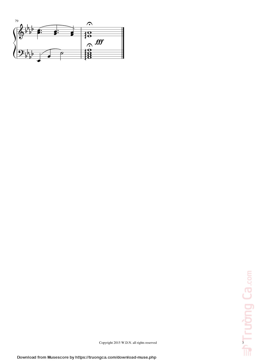 Trang 3 của Sheet nhạc PDF bài hát Endless Tears Sheet Piano - Danning.wong