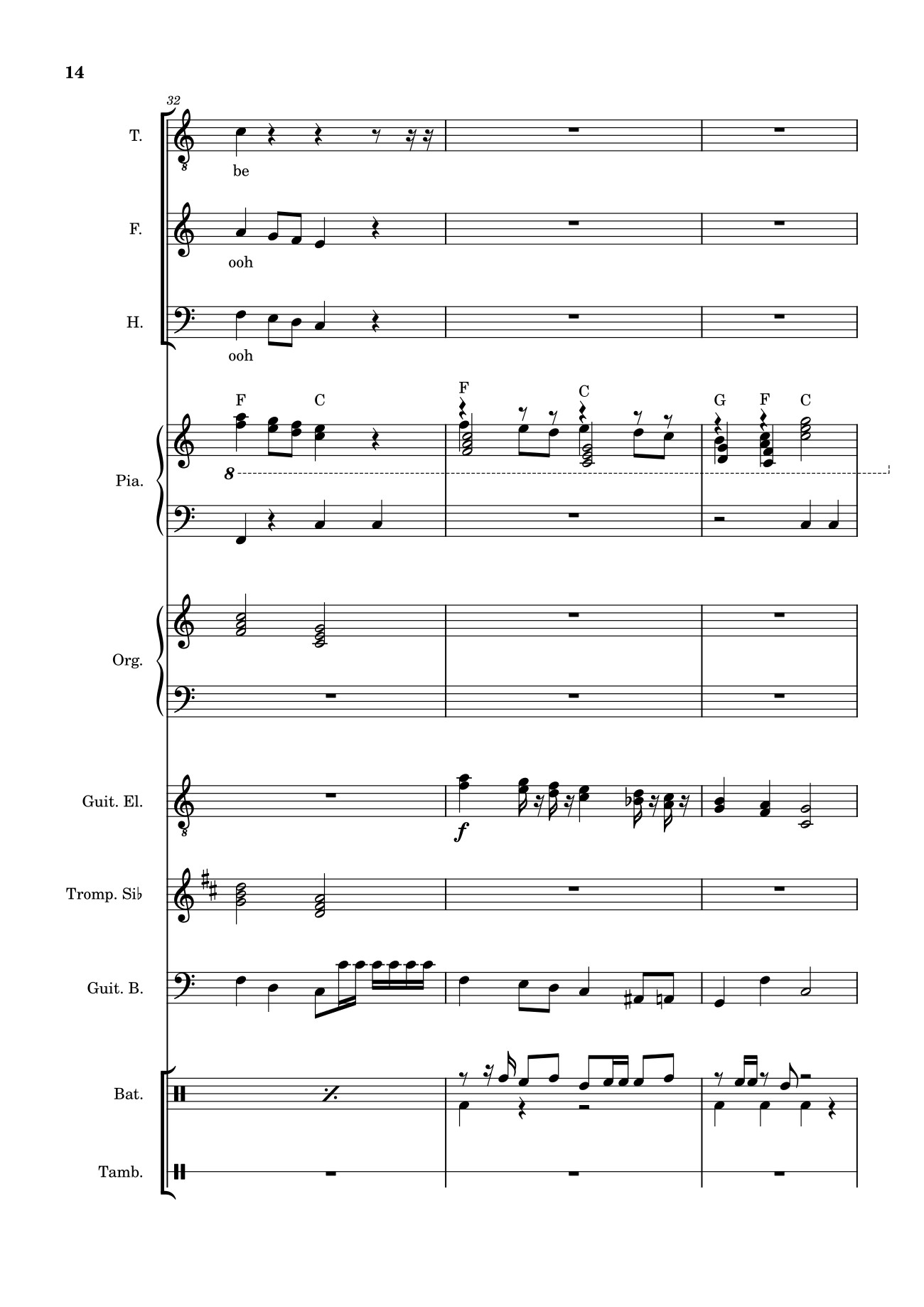 Trang 14 của Sheet nhạc PDF bài hát Let it be (hợp xướng) - Albert Jean-Paul