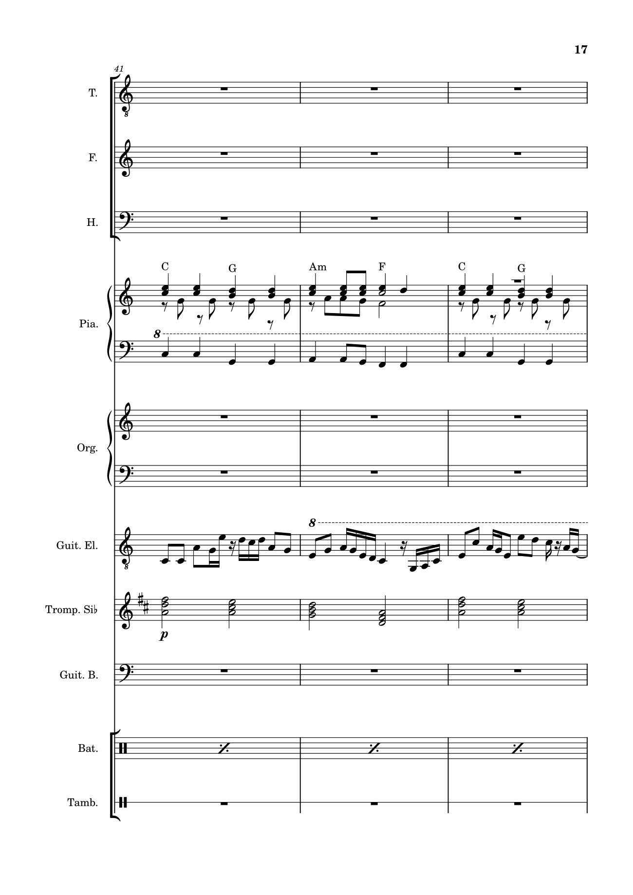 Trang 17 của Sheet nhạc PDF bài hát Let it be (hợp xướng) - Albert Jean-Paul