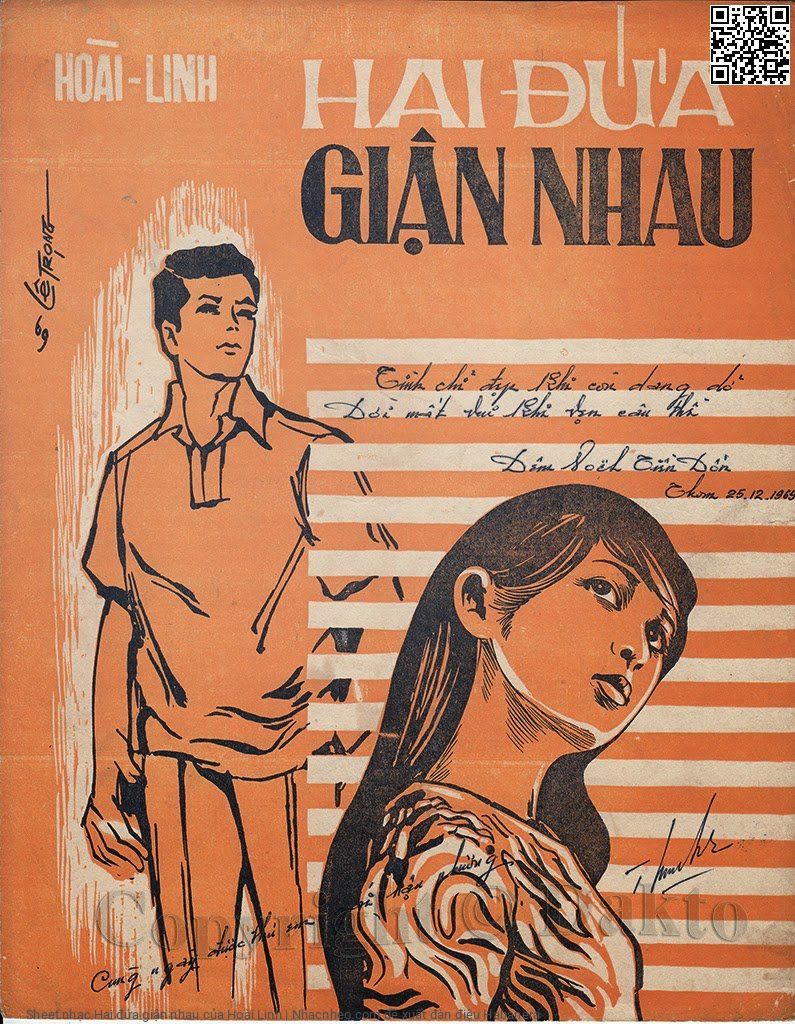 Hai đứa giận nhau