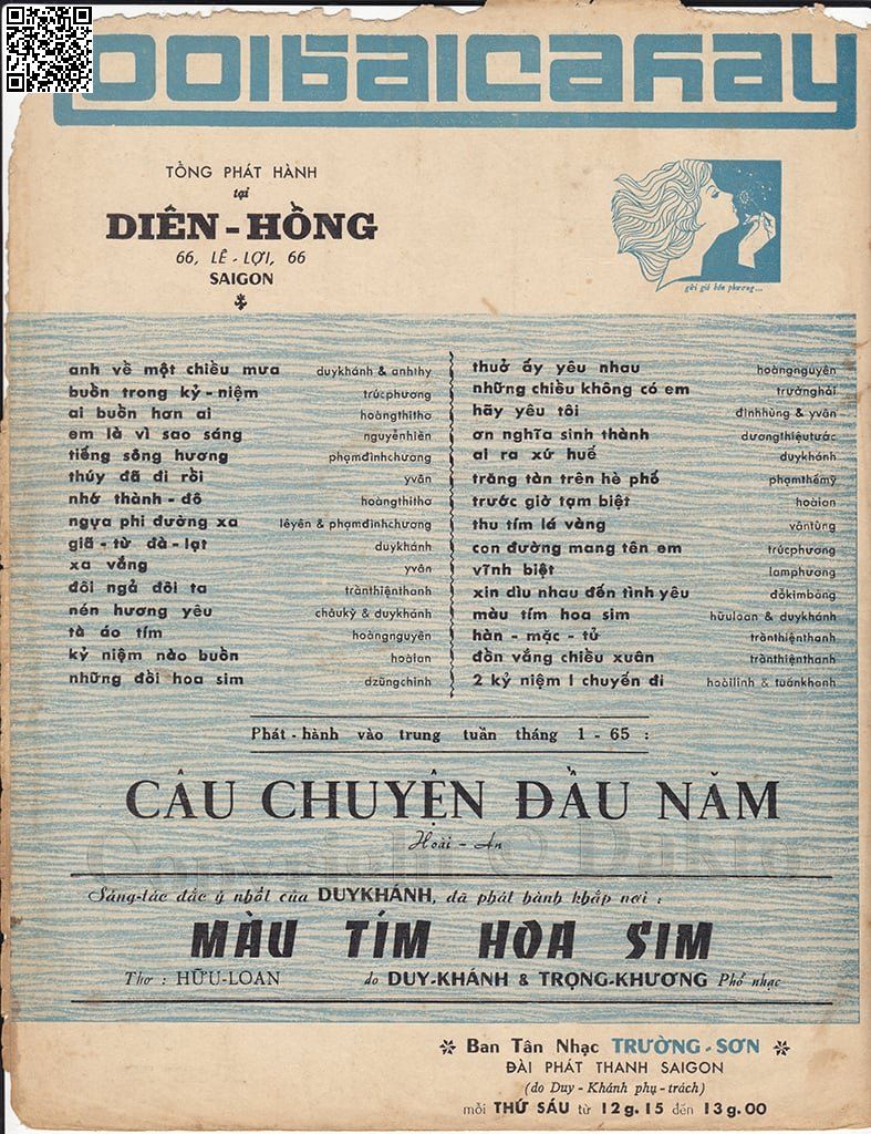 Trang 4 của Sheet nhạc PDF bài hát Hai kỷ niệm một chuyến đi - Tuấn Khanh, 1. Tôi đưa người  đi bước chân hoa mộng vào  đời. Một chiều nhẹ  mưa bay thành  u buồn giăng  lối