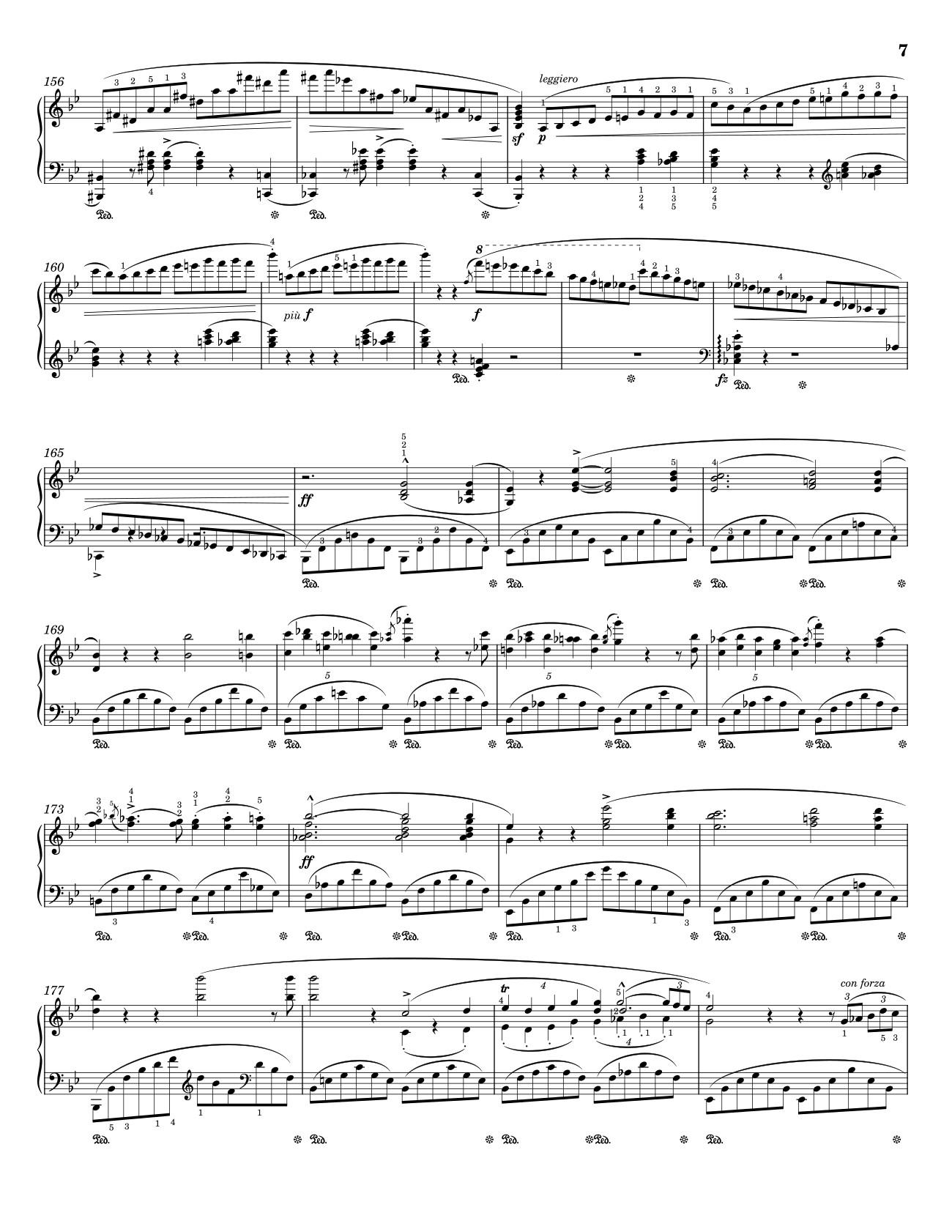 Trang 7 của Sheet nhạc PDF bài hát Ballade No I - Chopin