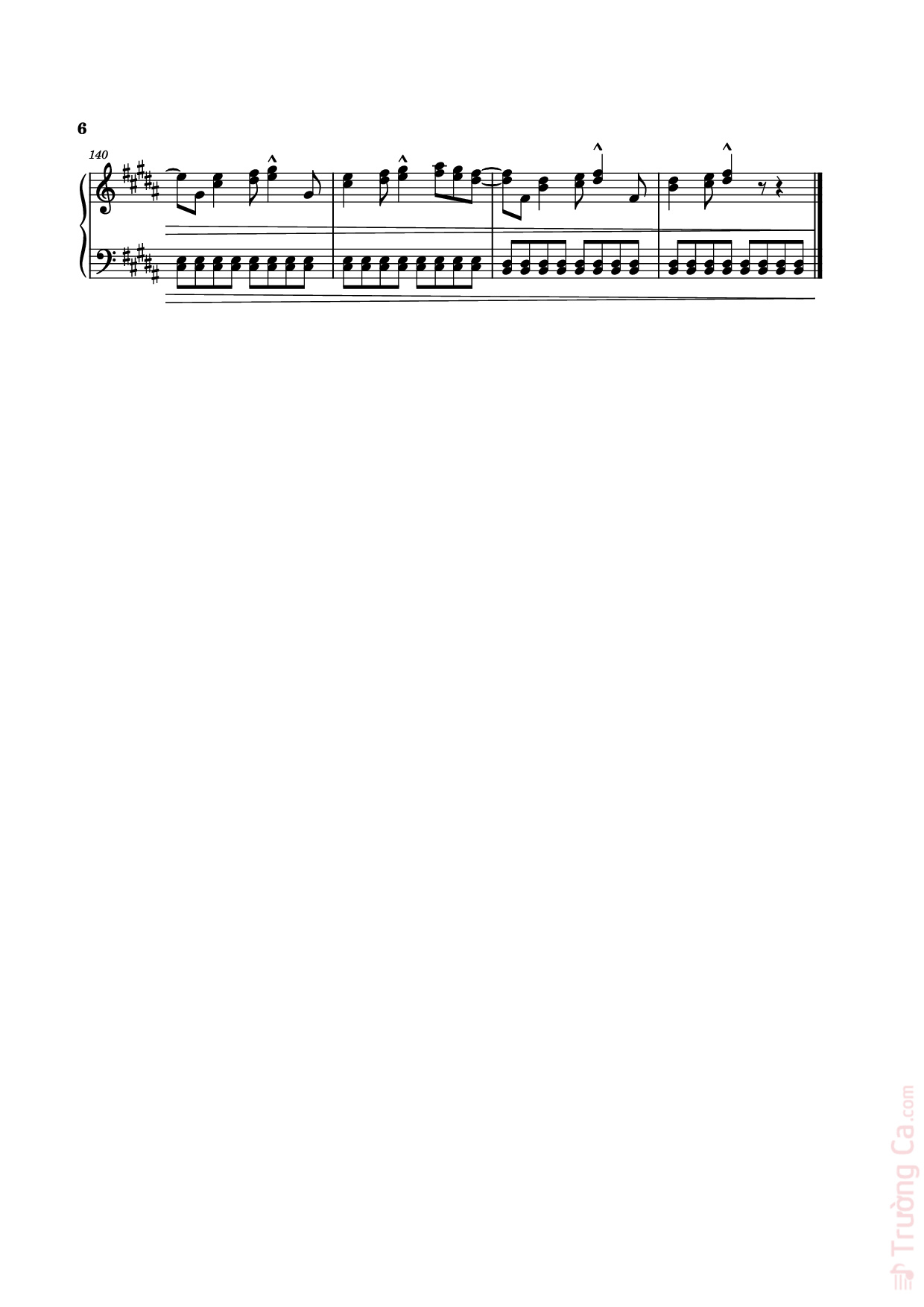 Trang 6 của Sheet nhạc PDF Piano bài hát Angeleyes Sheet Piano - ABBA
