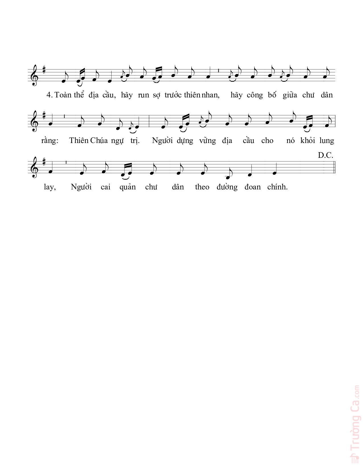 Trang 2 của Sheet nhạc PDF bài hát Thánh Vịnh 95, Chúa Nhật 29A Thường Niên - Đỗ Vy Hạ