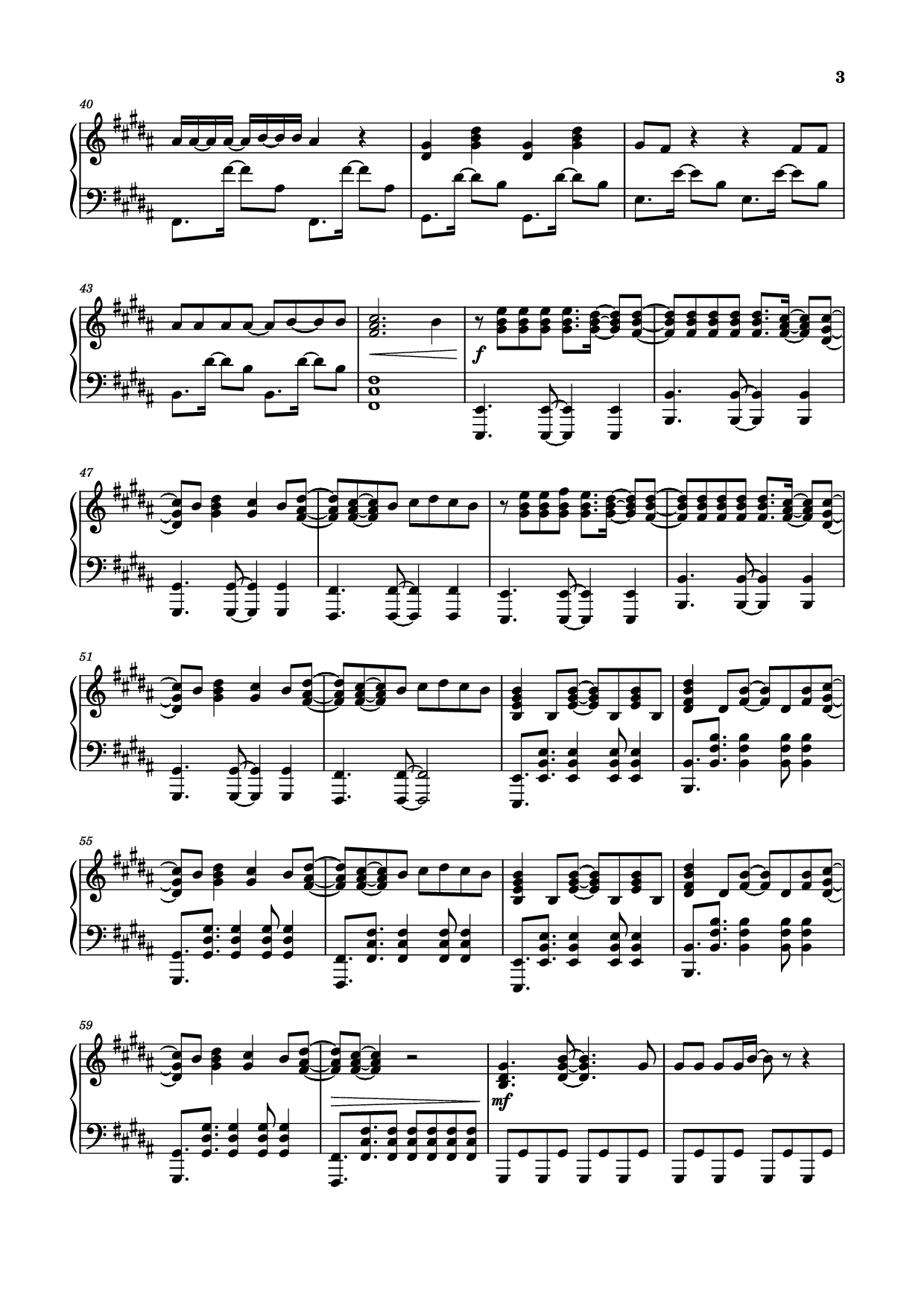 Trang 3 của Sheet nhạc PDF Piano bài hát Before You Leave Me Piano - Alex Warren