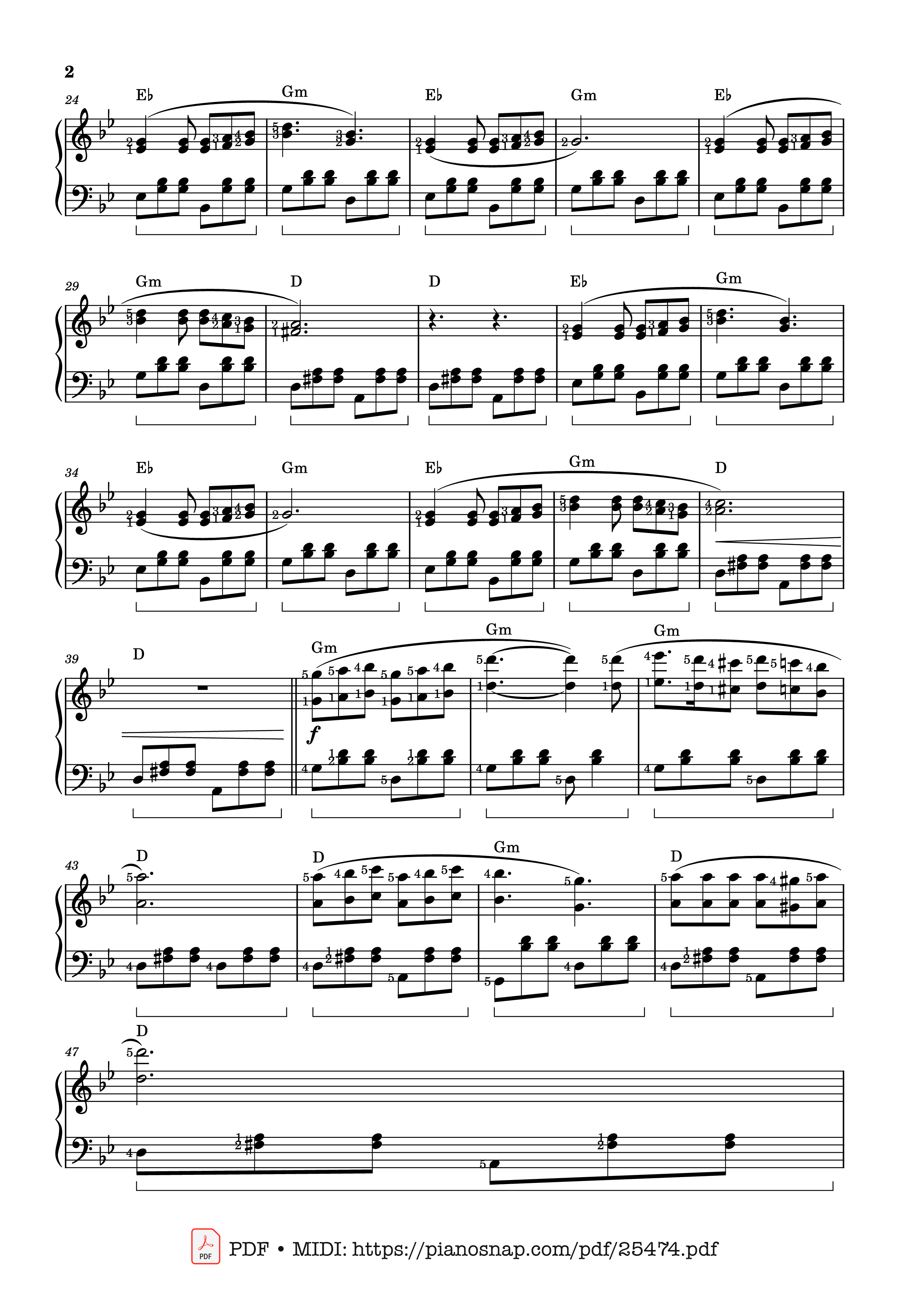 Trang 2 của Sheet nhạc PDF Piano bài hát Valse pour maman (ou pour un vieux couple polonais) Piano - Alexandra Stréliski
