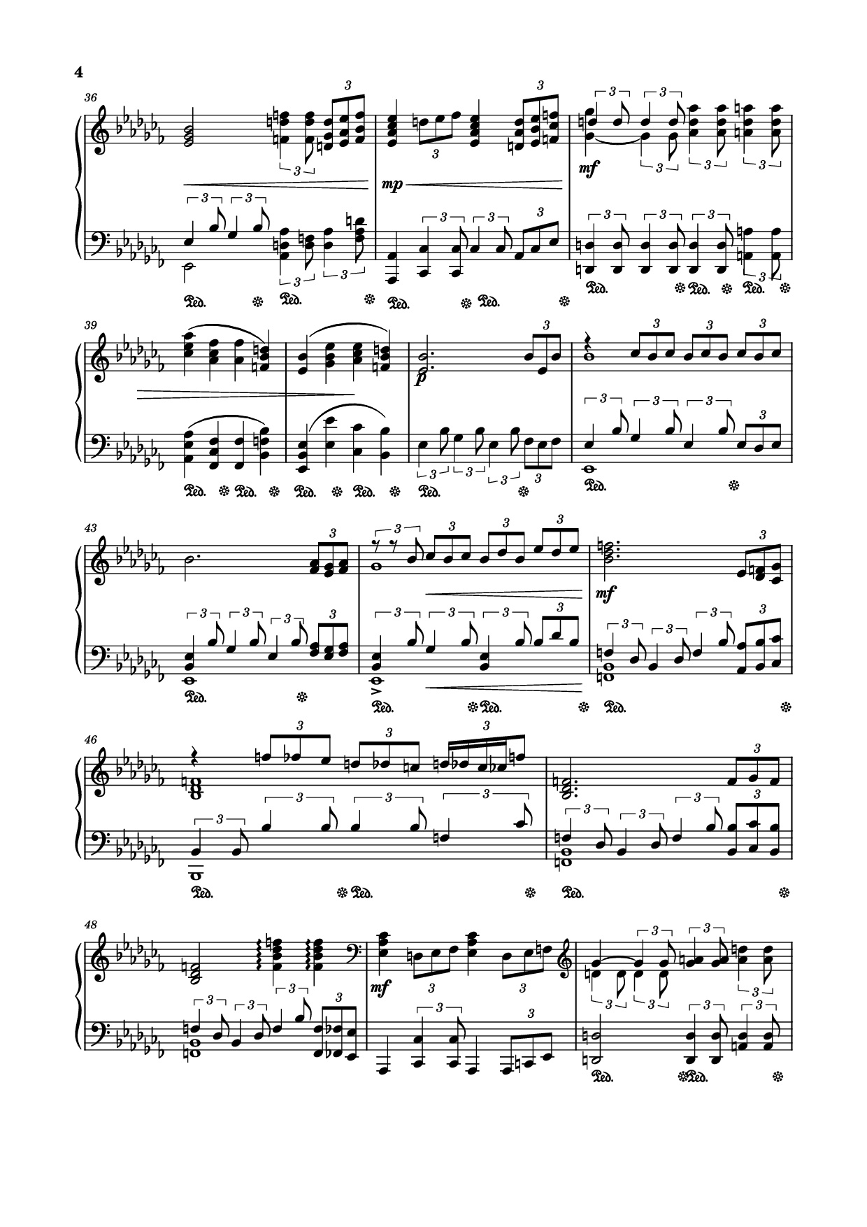Trang 4 của Sheet nhạc PDF Piano bài hát Fox Song theme (Alisa theme) Piano - Comp. Vladimir Bulaev