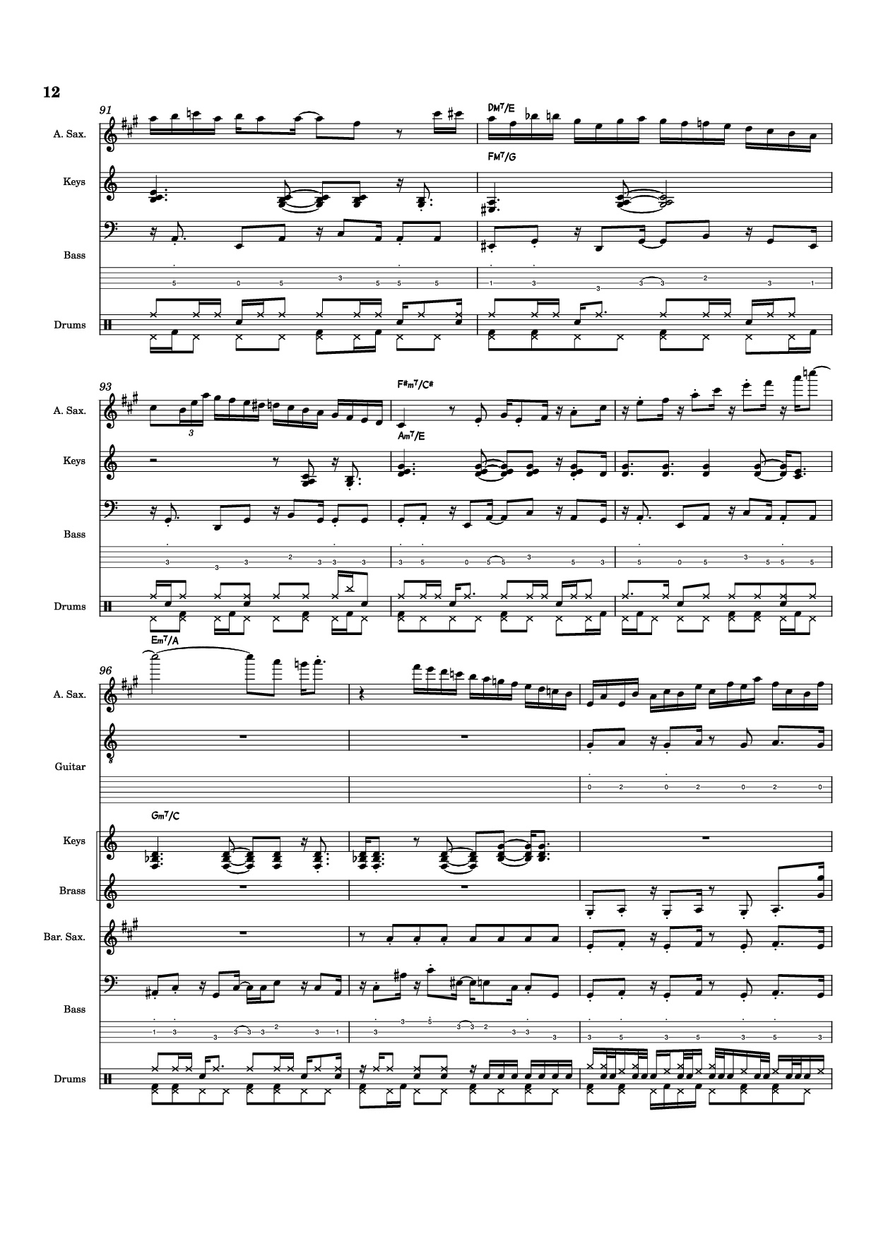 Trang 12 của Sheet nhạc PDF bài hát Nab That Chap Piano - T-Square