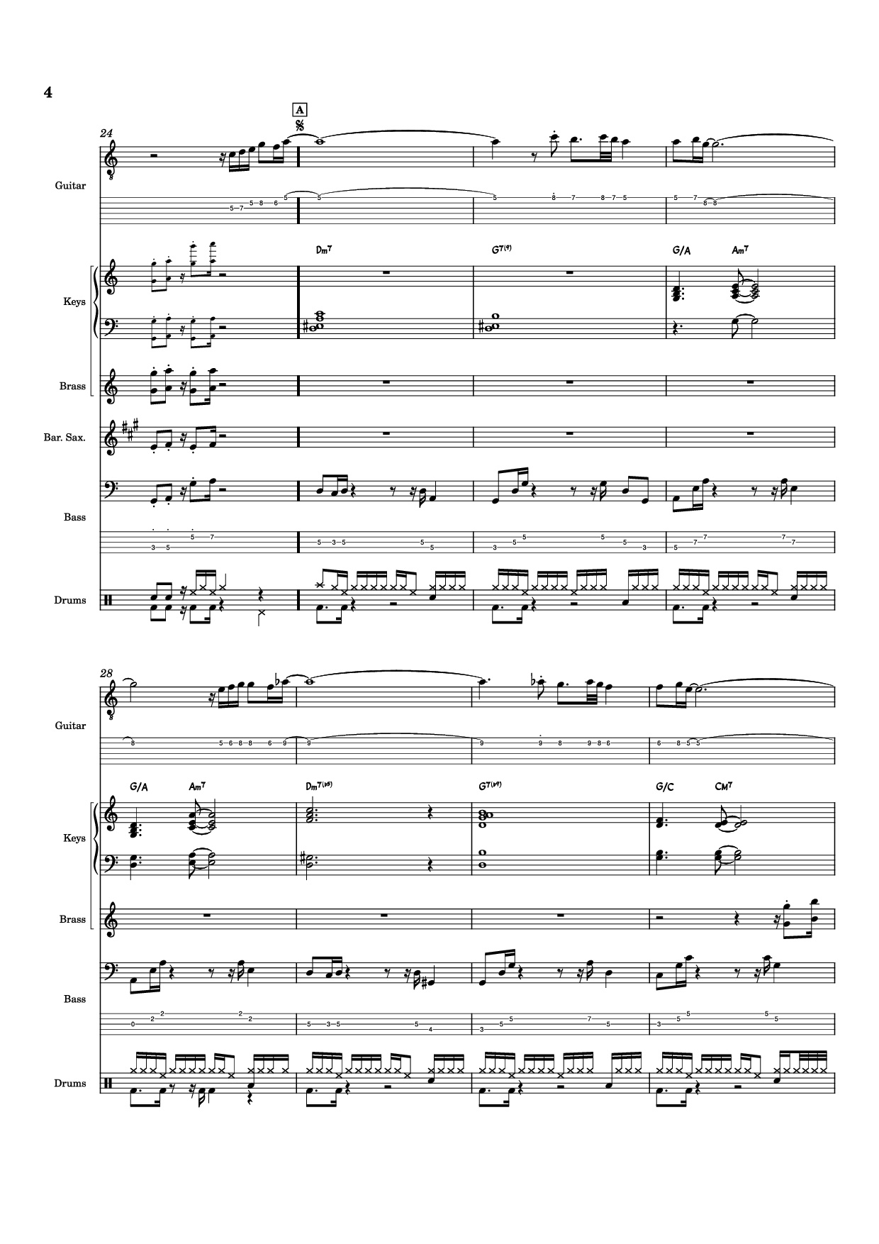 Trang 4 của Sheet nhạc PDF bài hát Nab That Chap Piano - T-Square