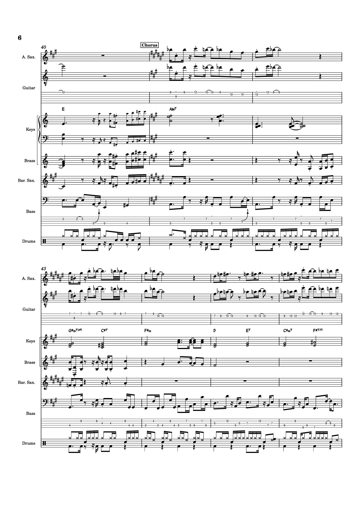 Trang 6 của Sheet nhạc PDF bài hát Nab That Chap Piano - T-Square