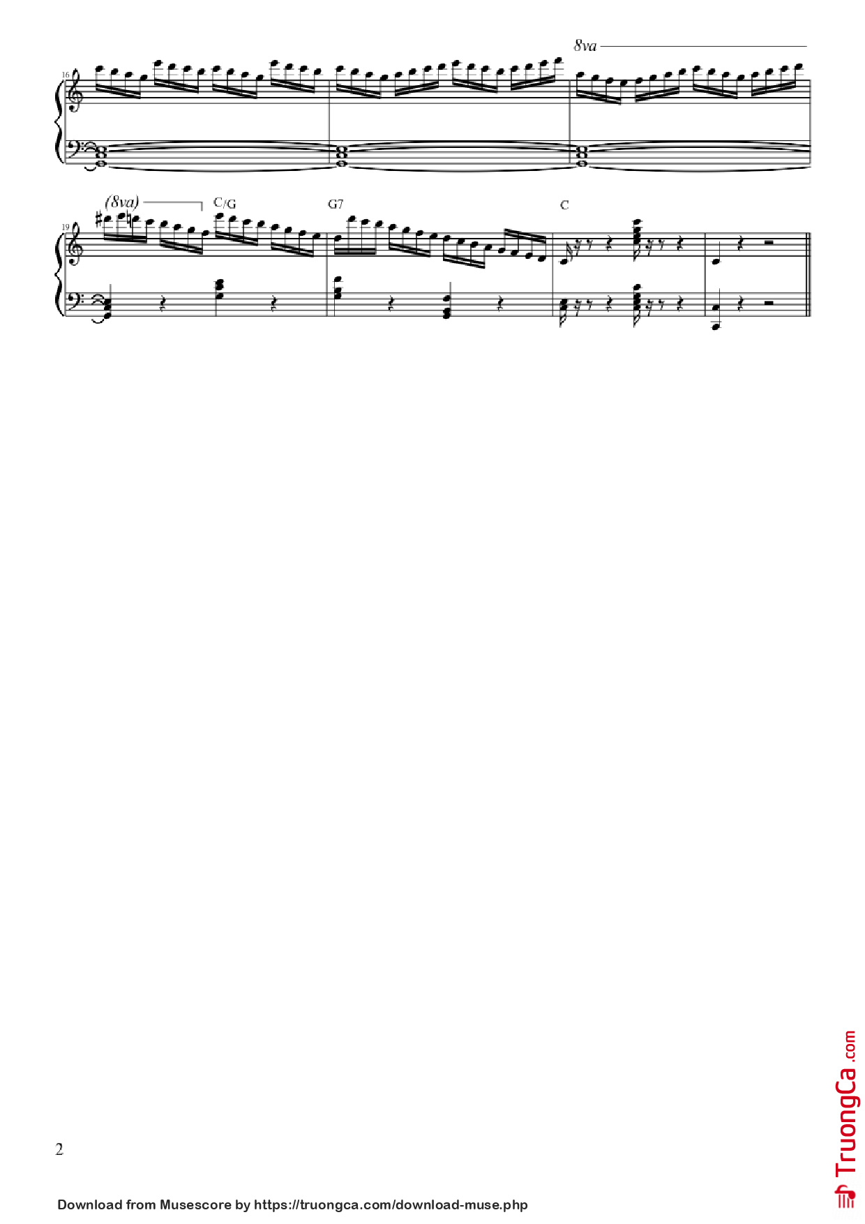 Trang 2 của Sheet nhạc PDF Piano bài hát The School Of Velocity Piano - Carl Czerny , Op. 299