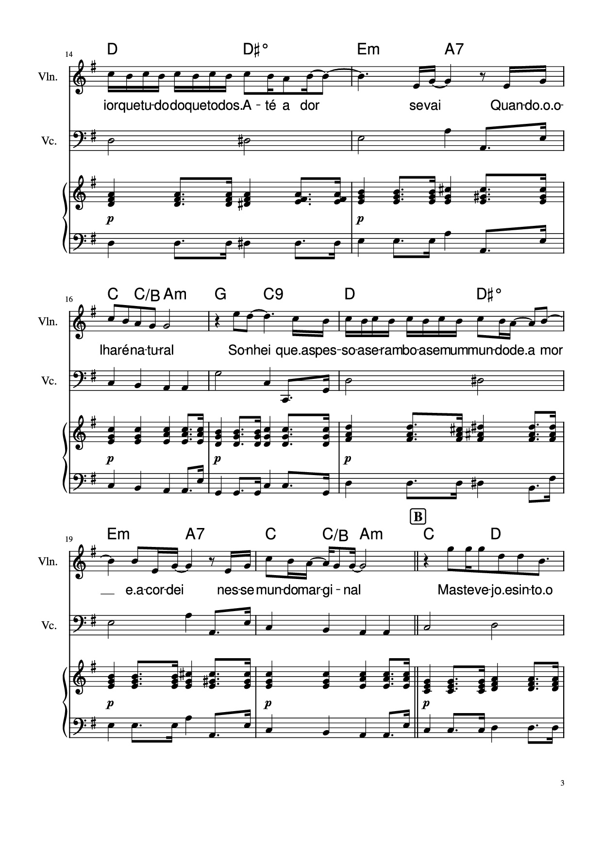 Trang 3 của Sheet nhạc PDF Piano bài hát Dia Especial Piano - Undefined