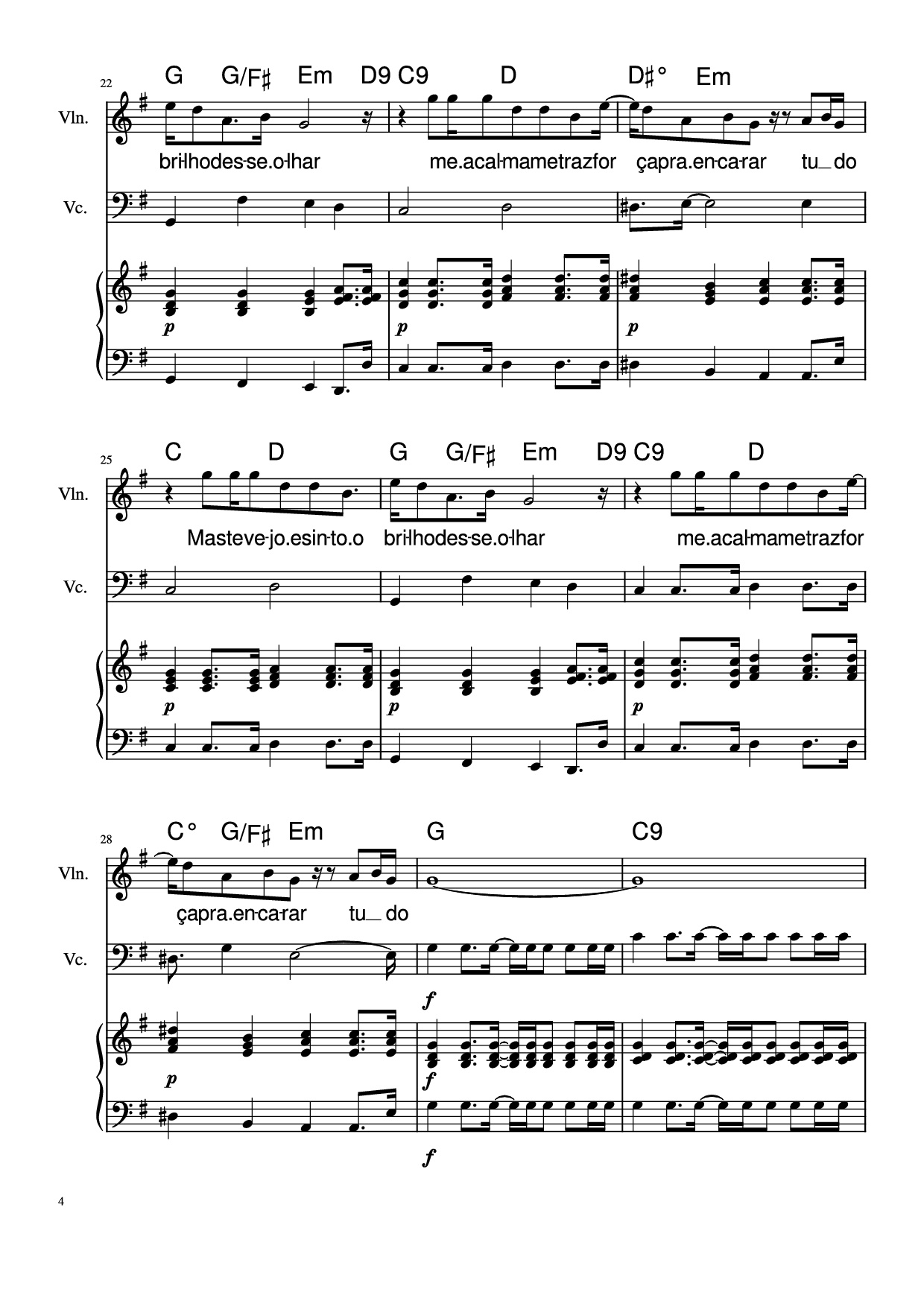 Trang 4 của Sheet nhạc PDF Piano bài hát Dia Especial Piano - Undefined