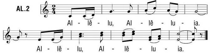 Tung hô Tin Mừng Năm A Alleluia Alleluia Alleluia, Trang 5
