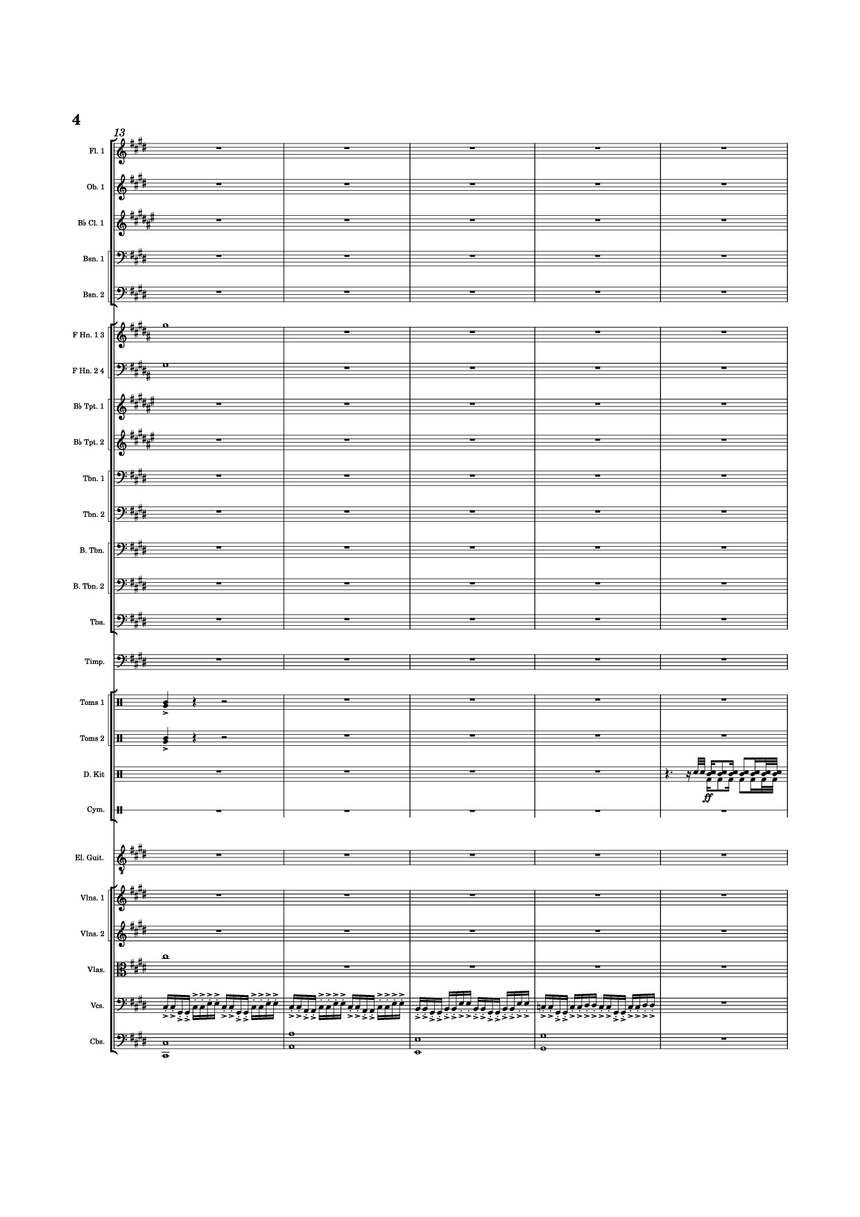 Trang 4 của Sheet nhạc PDF bài hát Anthem of Hope - Mason J. Asimos