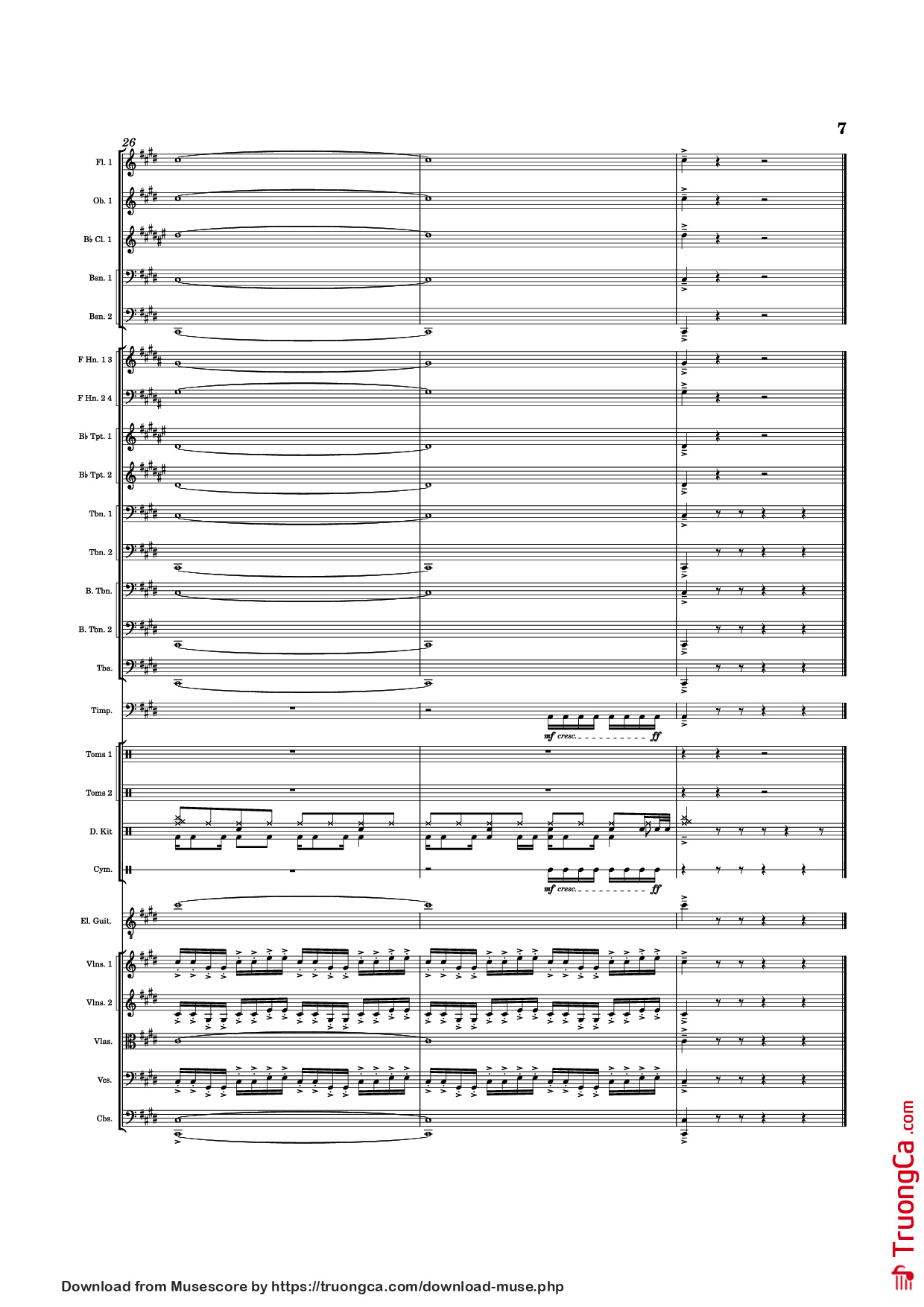 Trang 7 của Sheet nhạc PDF bài hát Anthem of Hope - Mason J. Asimos