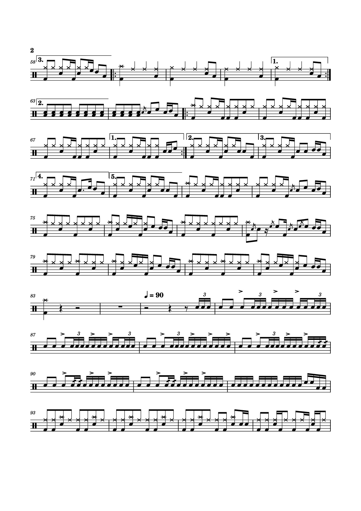 Trang 2 của Sheet nhạc PDF bài hát November Rain - Guns N