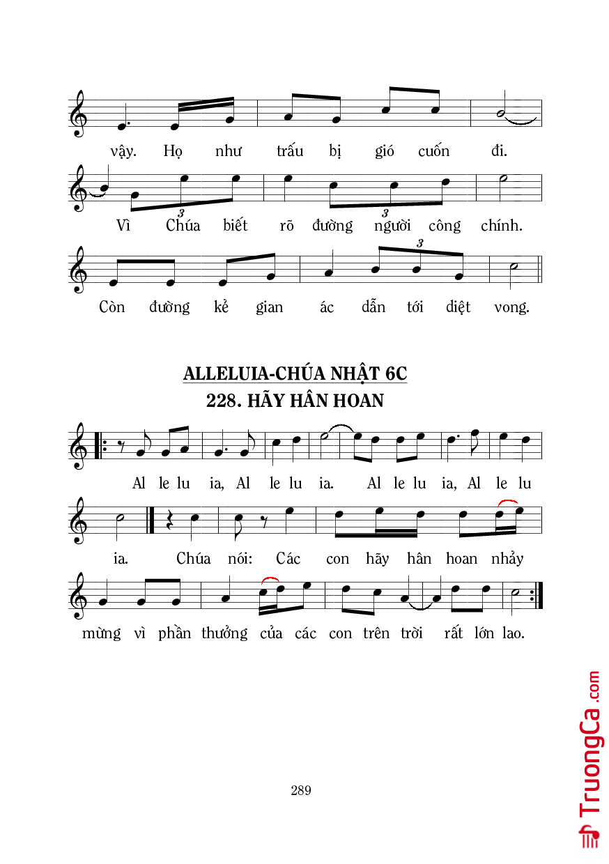 Trang 2 của Sheet nhạc PDF bài hát Thánh Vịnh 1, Phúc Thay 2 - Mi Trầm