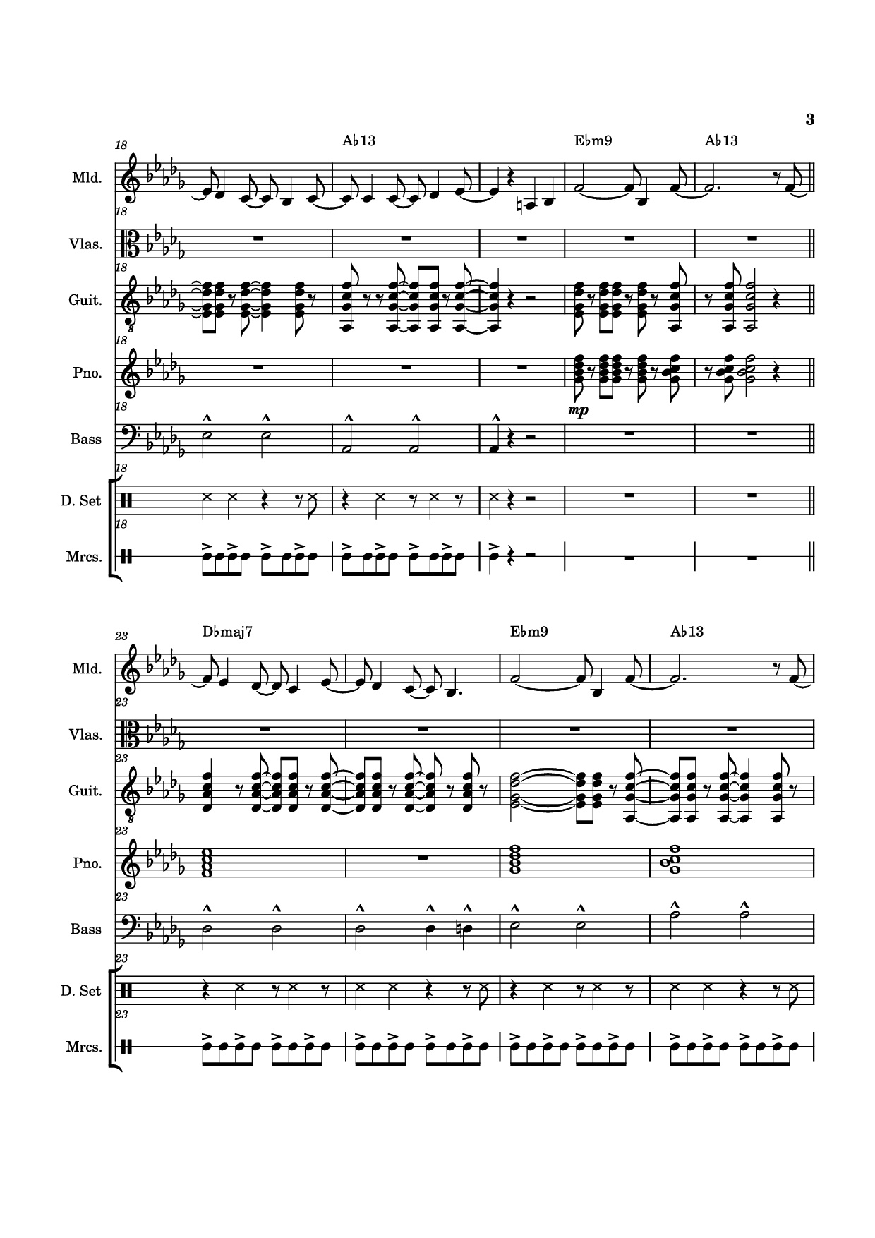 Trang 3 của Sheet nhạc PDF Piano Guitar Tab bài hát From The Start Piano - Arrangement by ste