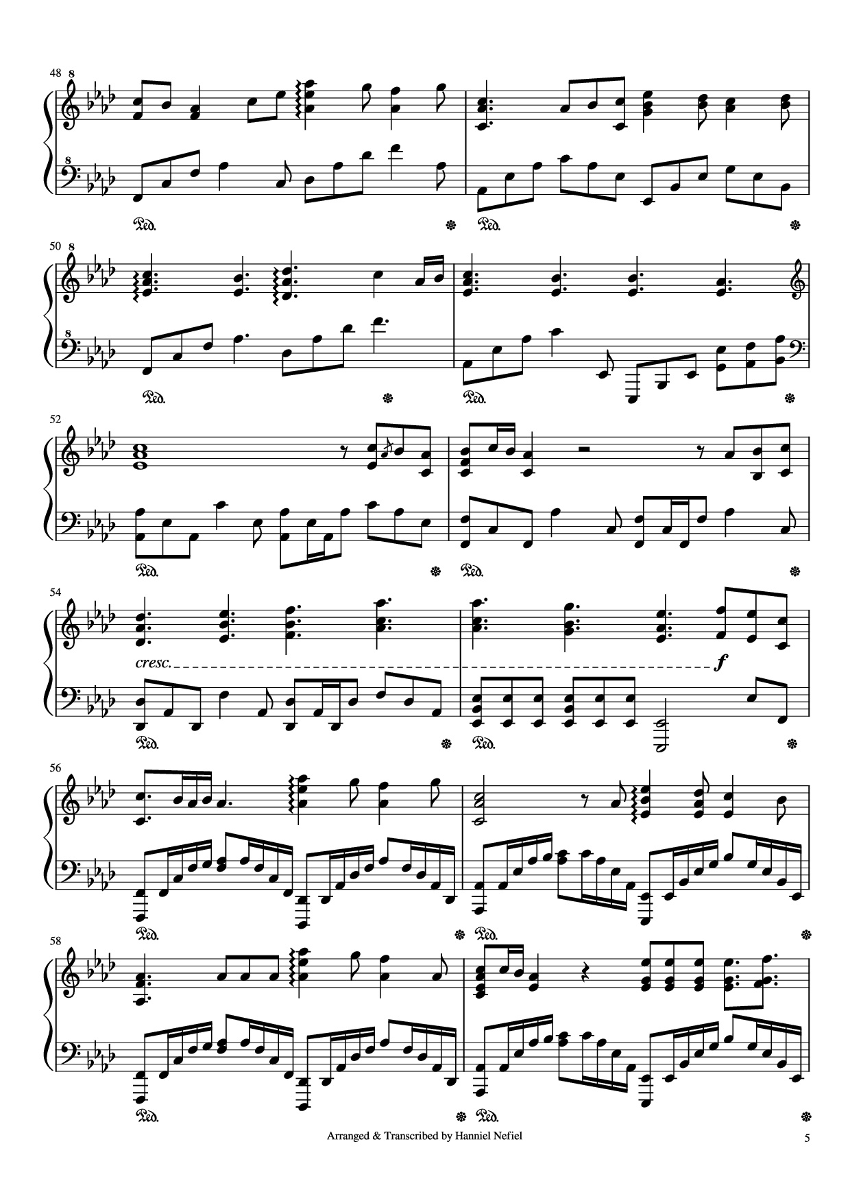 Trang 5 của Sheet nhạc PDF Piano bài hát Perfect Piano - Ed Sheeran