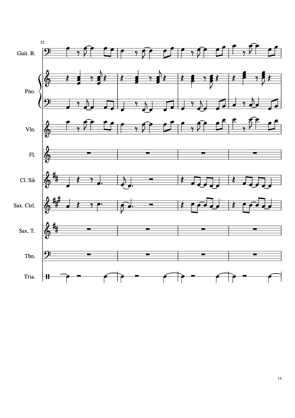 Trang 13 của Sheet nhạc PDF bài hát Stand By Me Piano & Violin - Ben E King