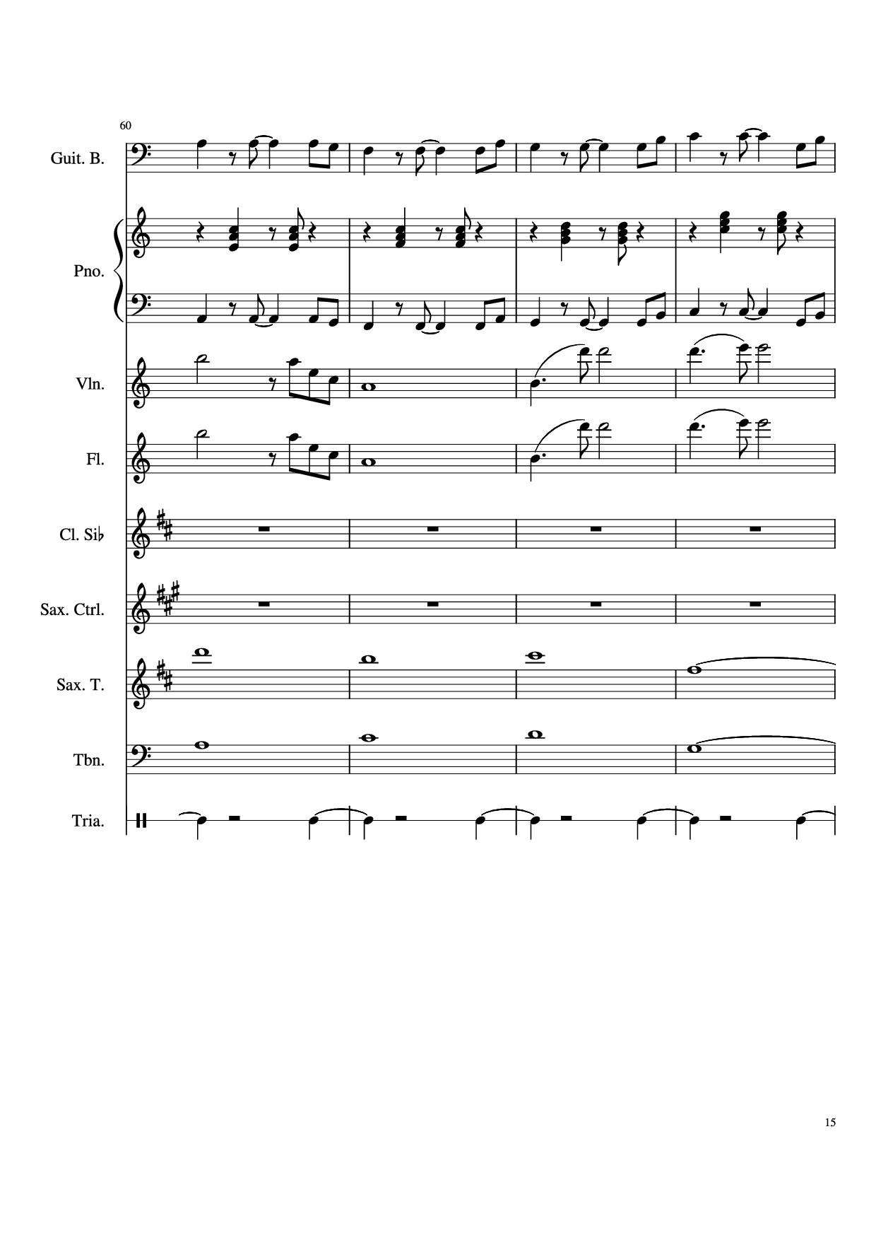 Trang 15 của Sheet nhạc PDF bài hát Stand By Me Piano & Violin - Ben E King