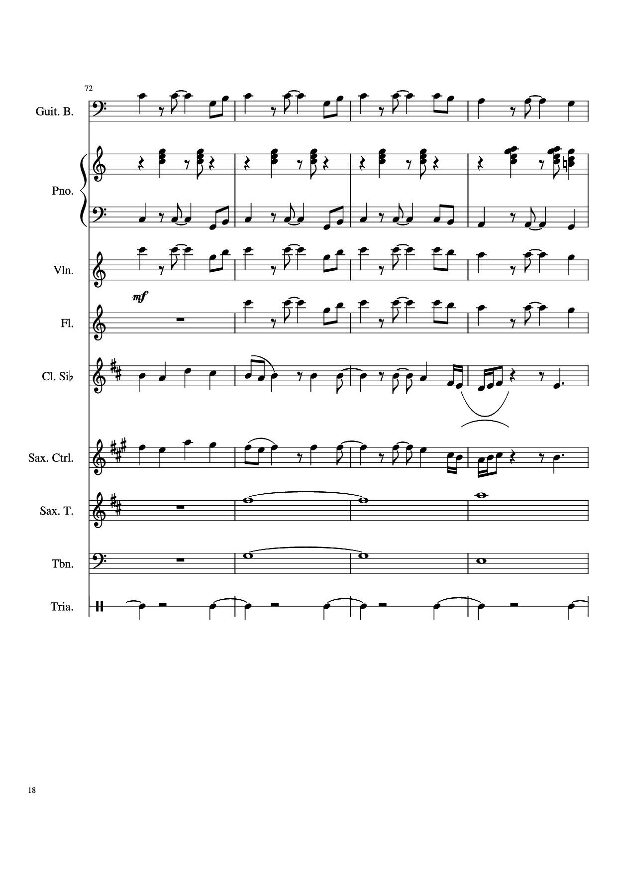 Trang 18 của Sheet nhạc PDF bài hát Stand By Me Piano & Violin - Ben E King