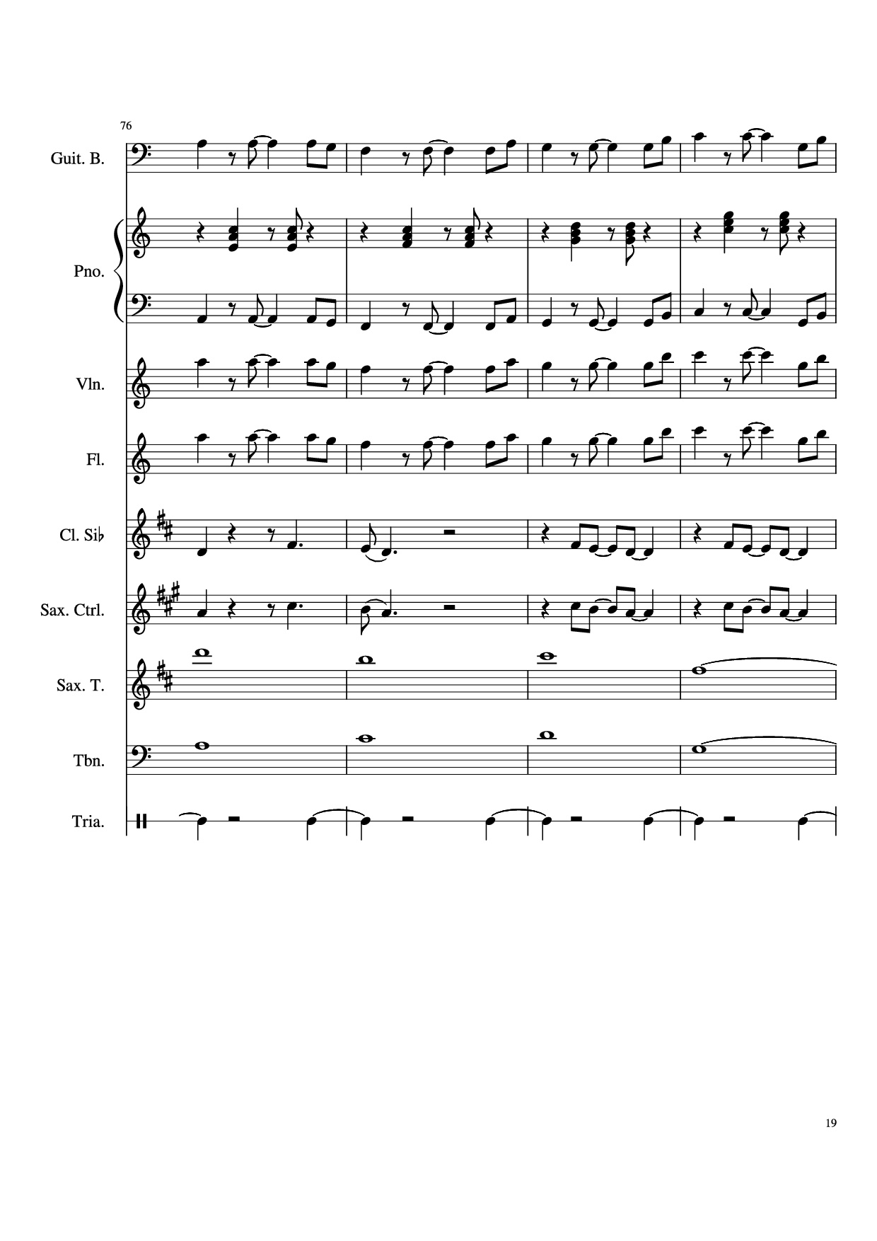 Trang 19 của Sheet nhạc PDF bài hát Stand By Me Piano & Violin - Ben E King