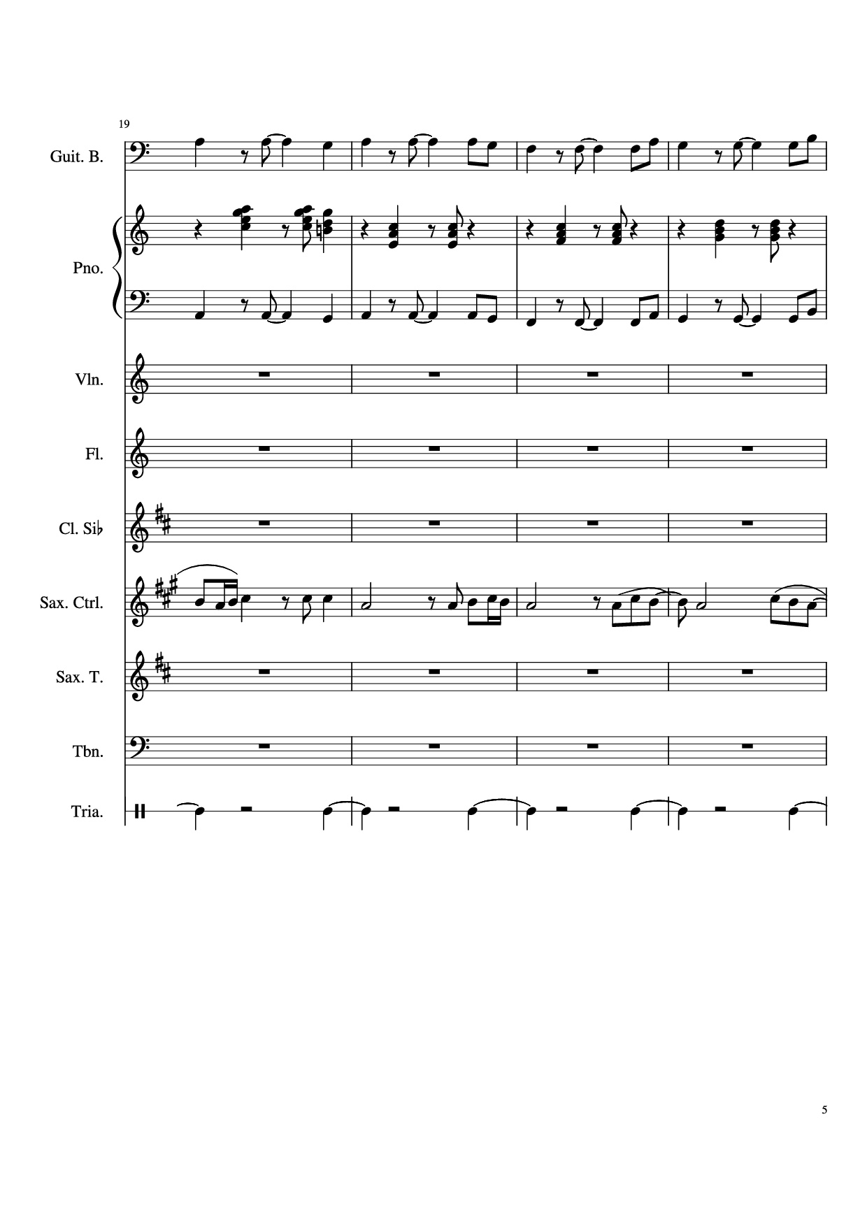 Trang 5 của Sheet nhạc PDF bài hát Stand By Me Piano & Violin - Ben E King