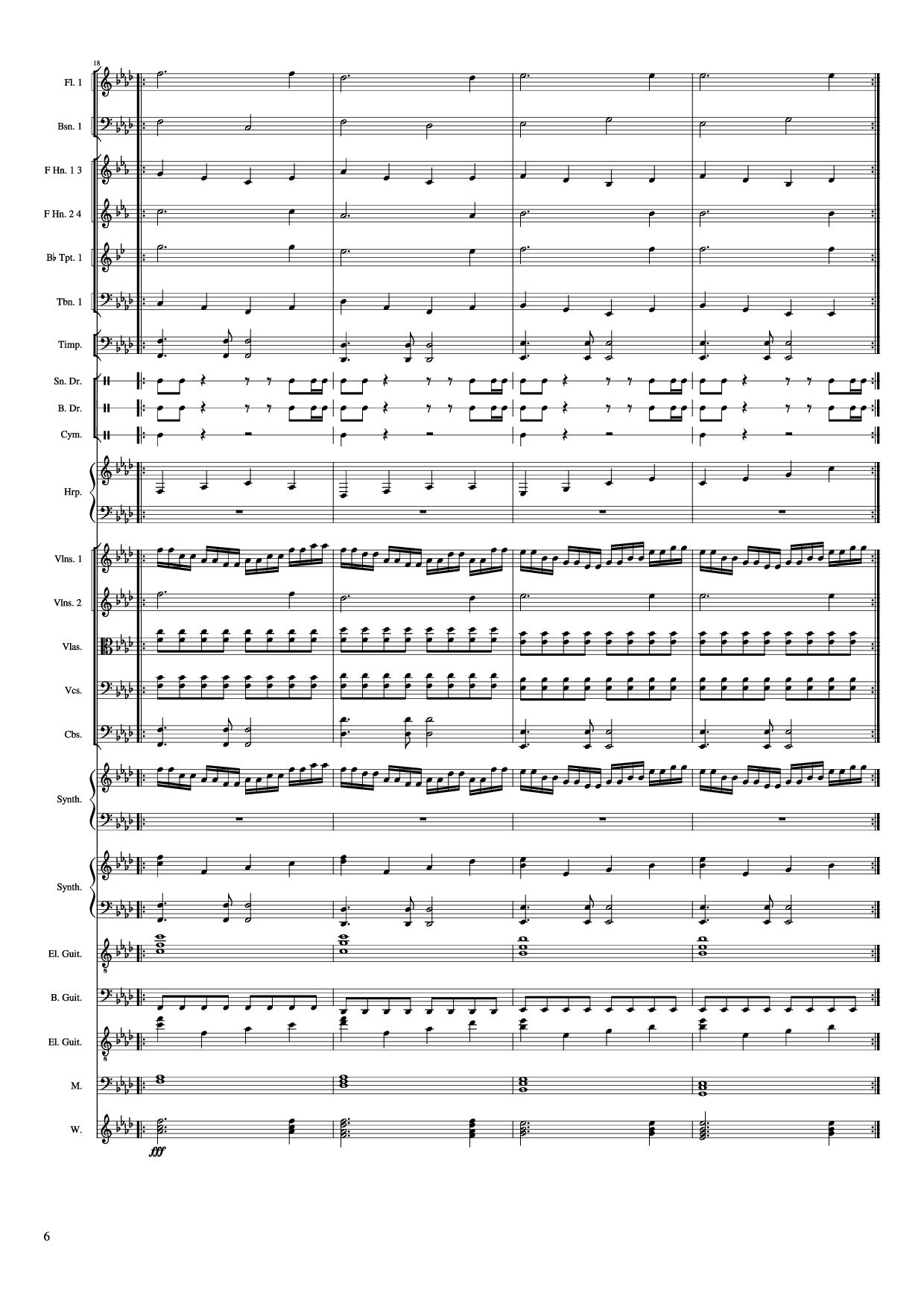 Trang 6 của Sheet nhạc PDF bài hát Excalibur - Pathfinder Music Productions