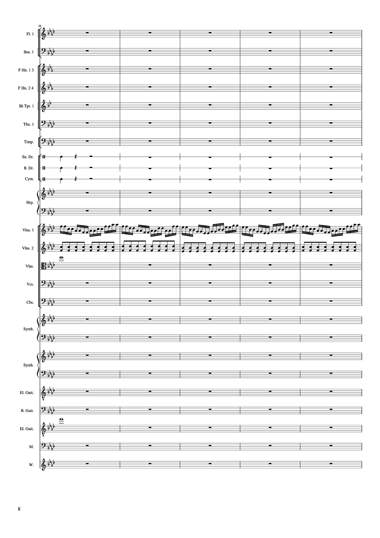Trang 8 của Sheet nhạc PDF bài hát Excalibur - Pathfinder Music Productions