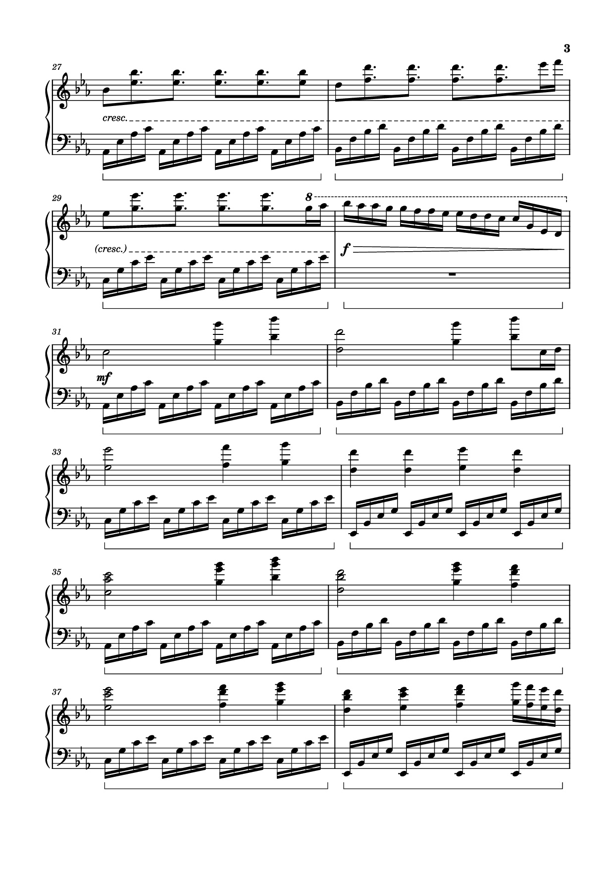 Trang 3 của Sheet nhạc PDF Piano bài hát ICARUS Piano - Arr.: Dave