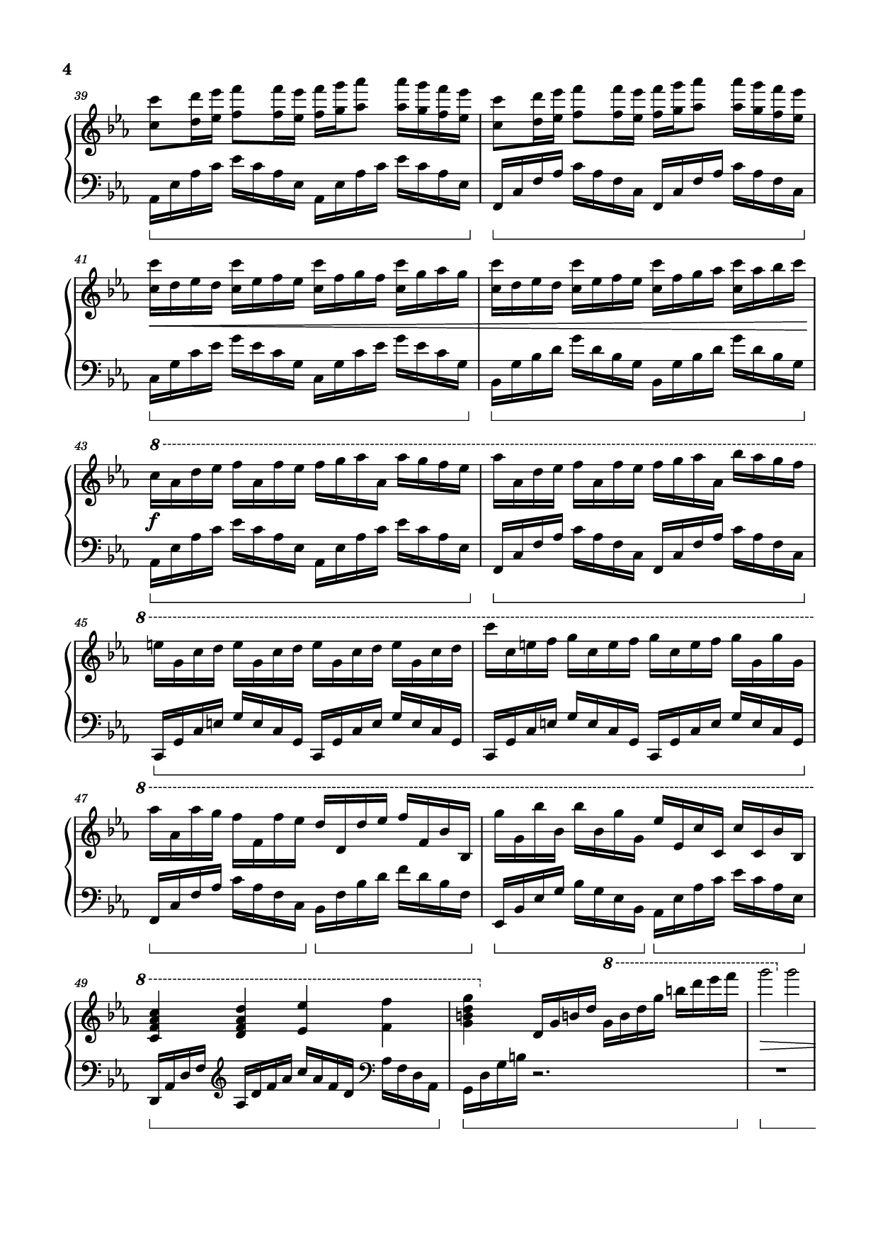 Trang 4 của Sheet nhạc PDF Piano bài hát ICARUS Piano - Arr.: Dave
